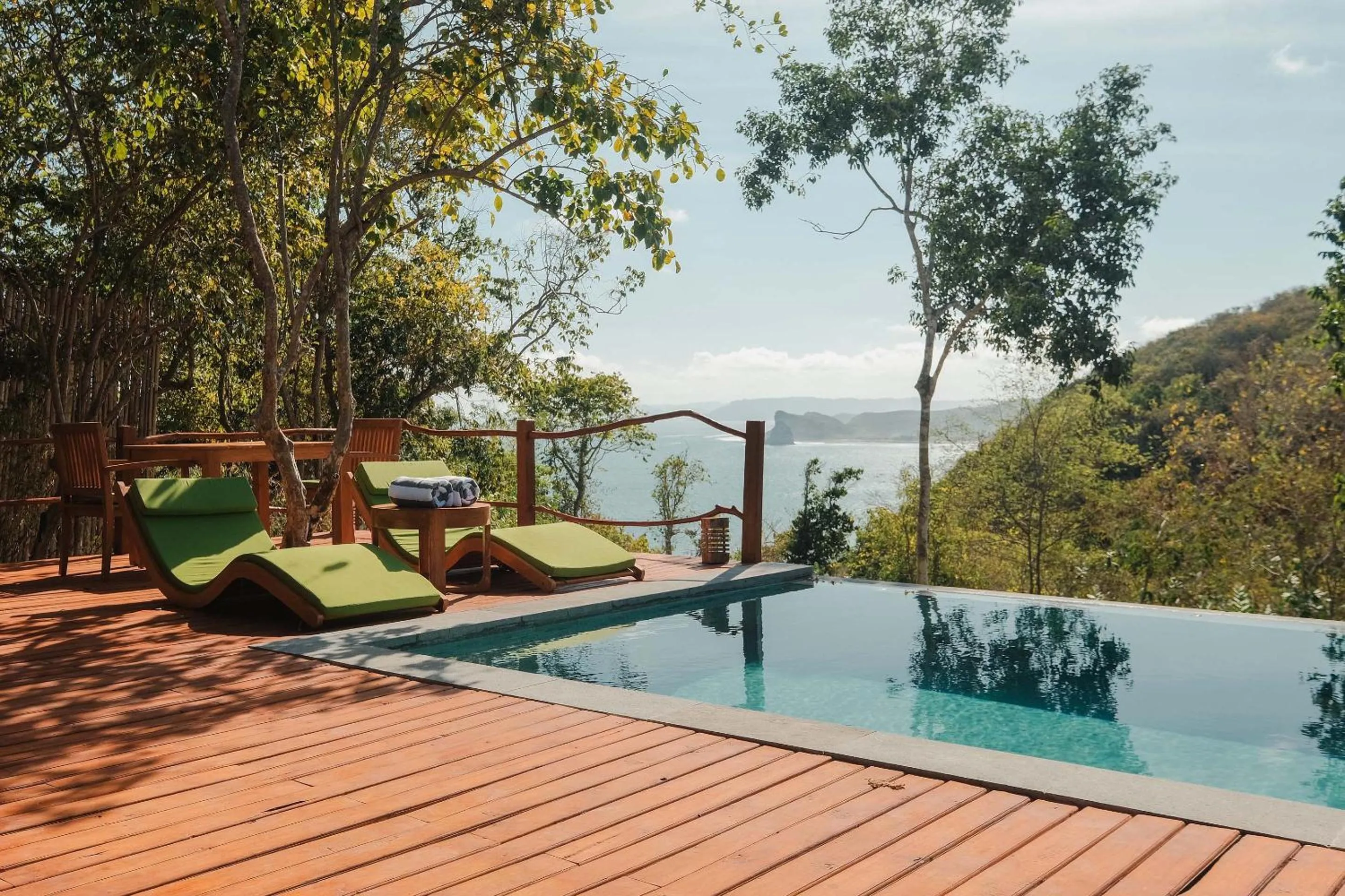 Sea view in TUNAK Resort Lombok