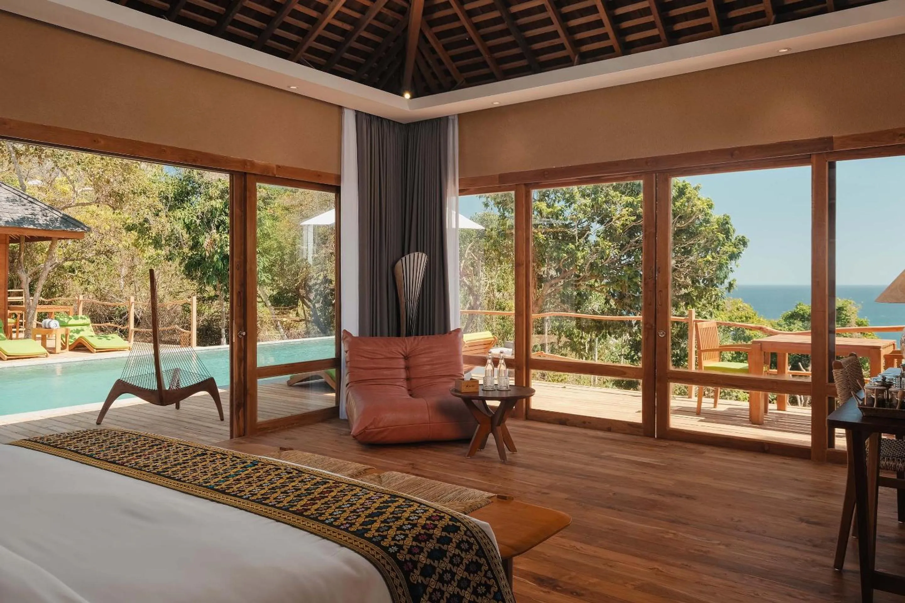 Bedroom, Bed in TUNAK Resort Lombok