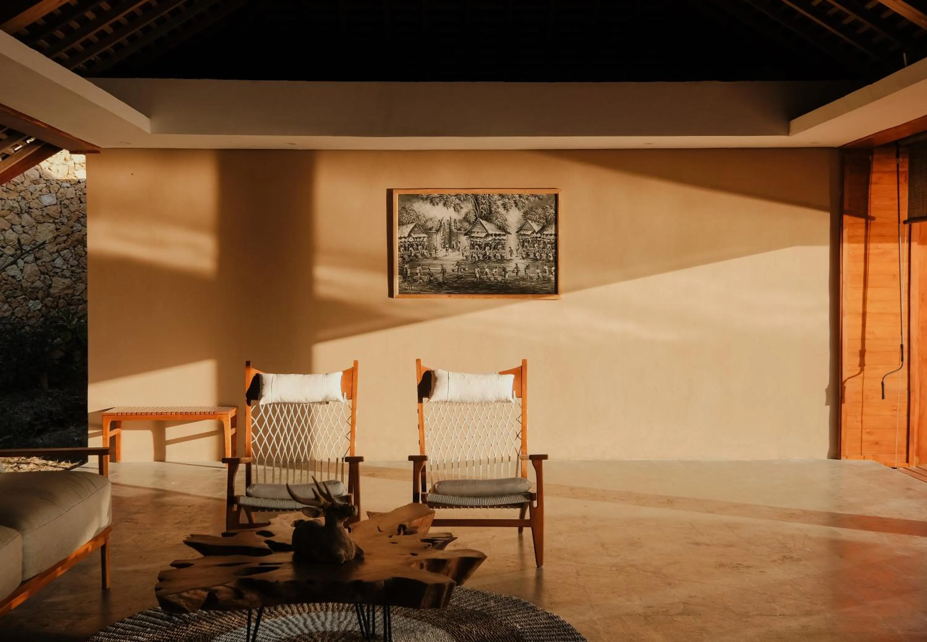 Property building in TUNAK Resort Lombok