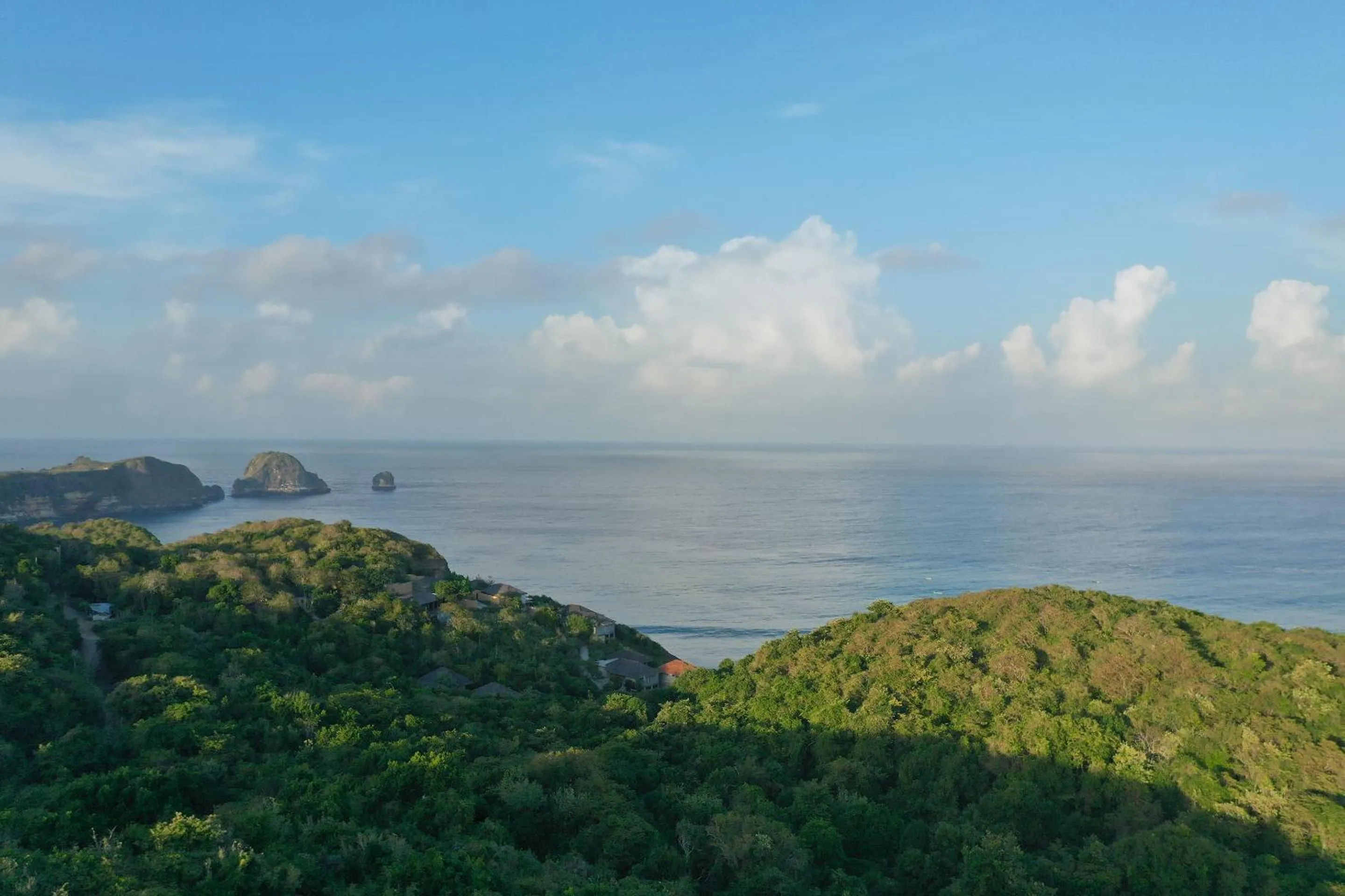 Natural landscape in TUNAK Resort Lombok