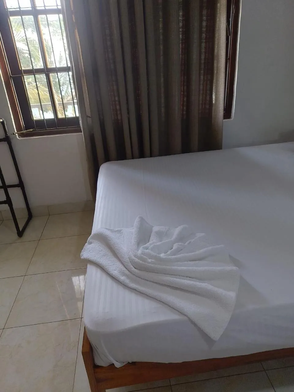 Bed in Polhena Coral Reef Resort