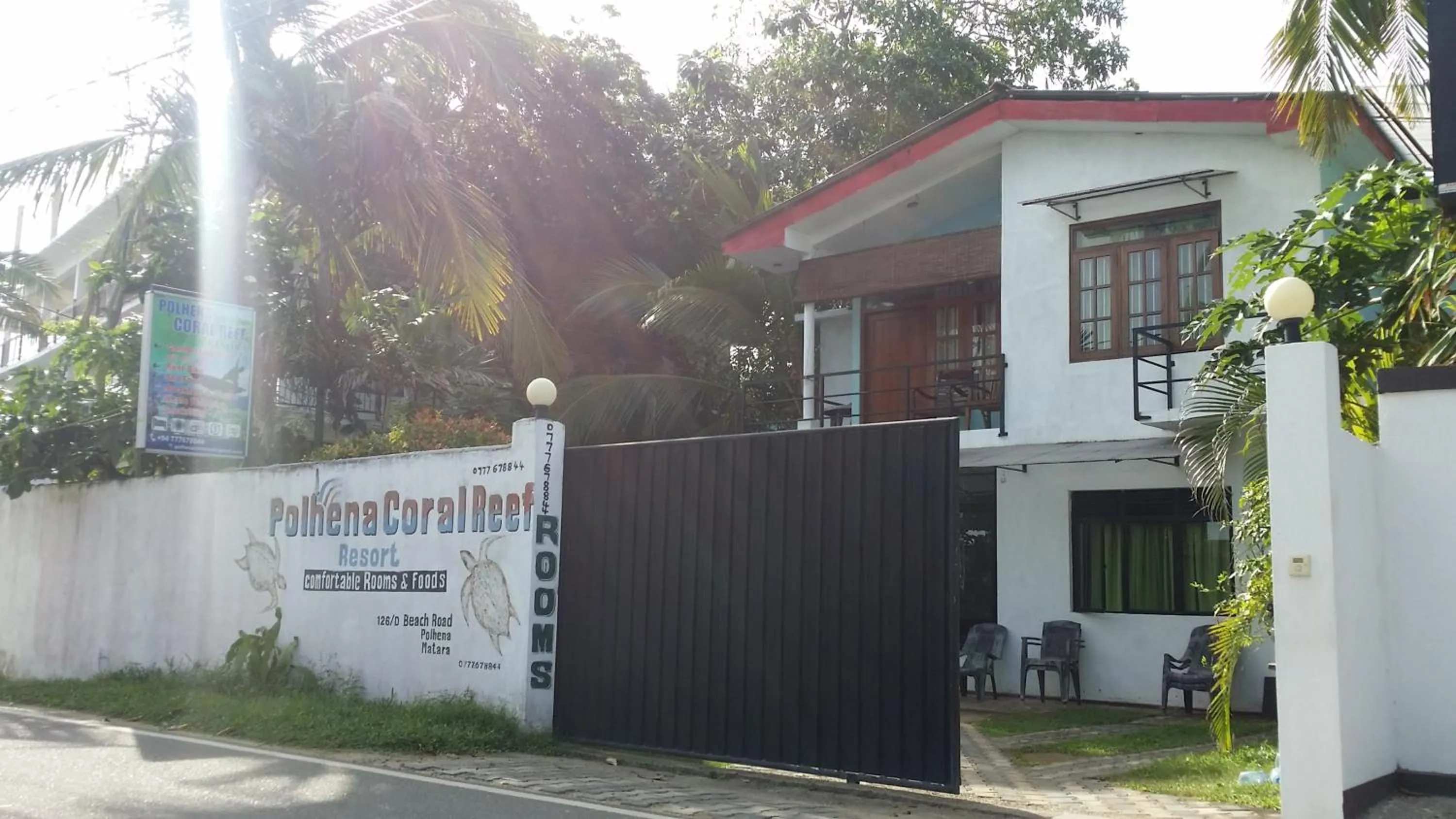 Property building in Polhena Coral Reef Resort