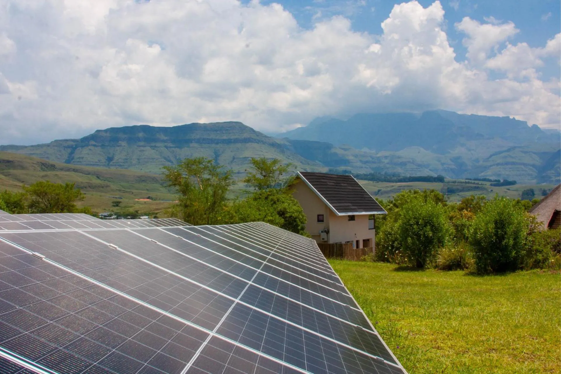 Natural landscape in Inkungu Lodge