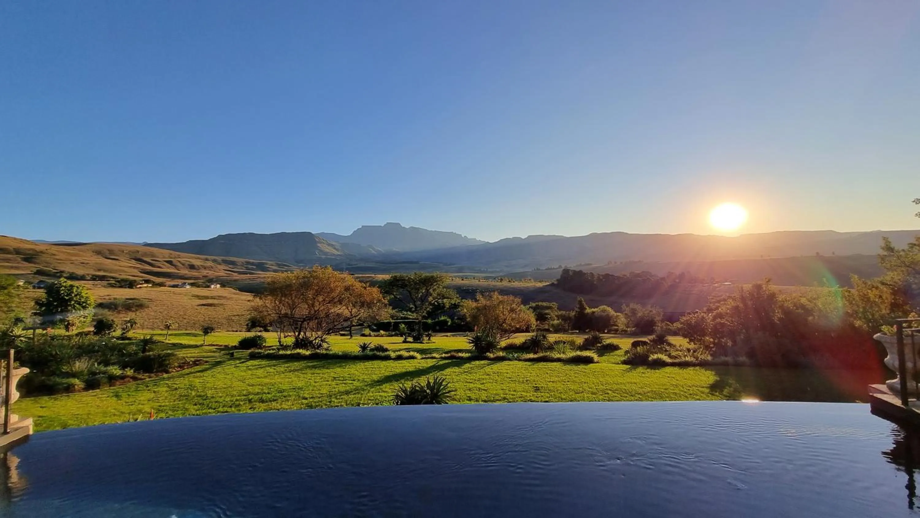 Natural landscape in Inkungu Lodge