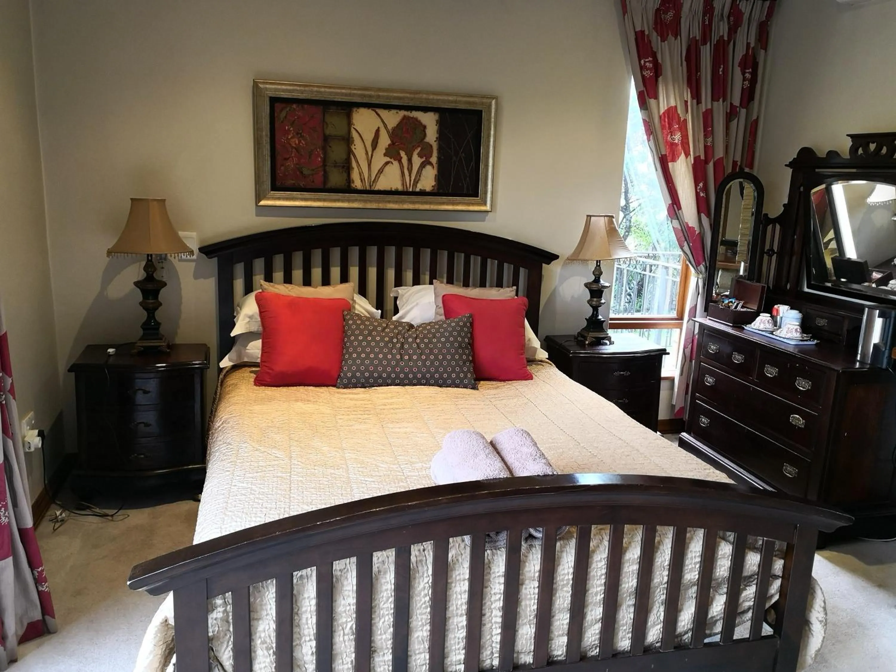 Bed in Inkungu Lodge