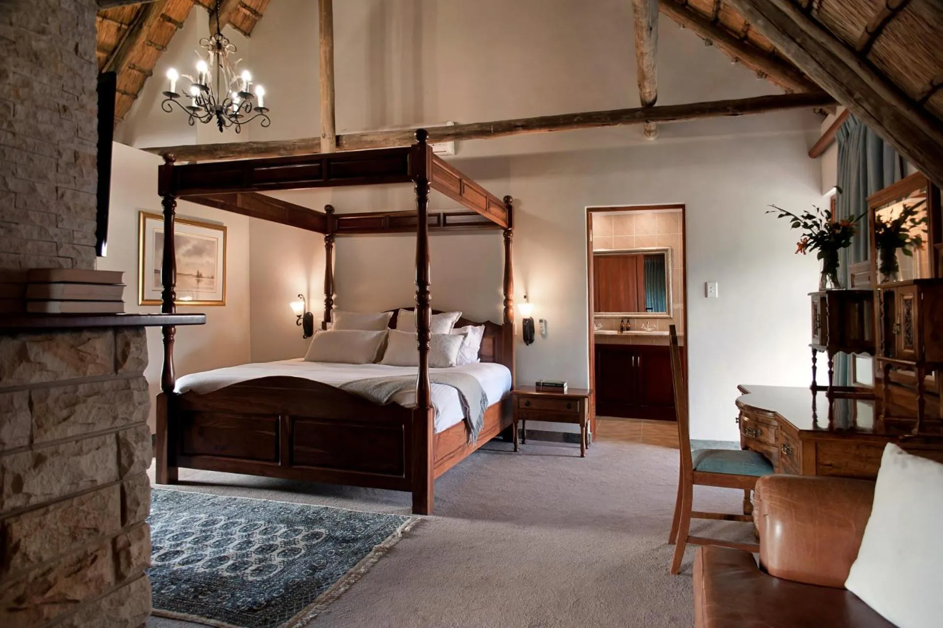 Bedroom, Bed in Inkungu Lodge