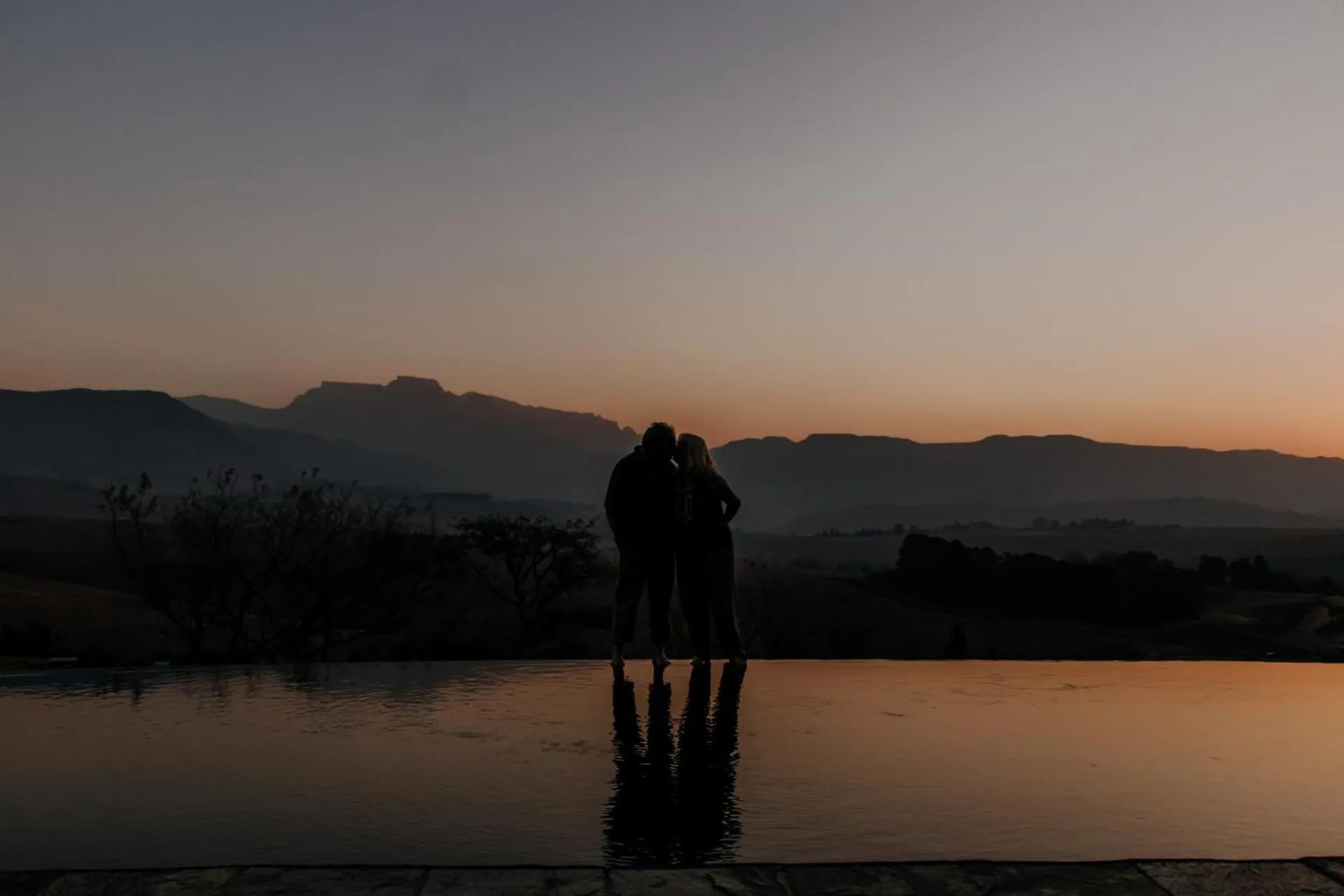 People in Inkungu Lodge