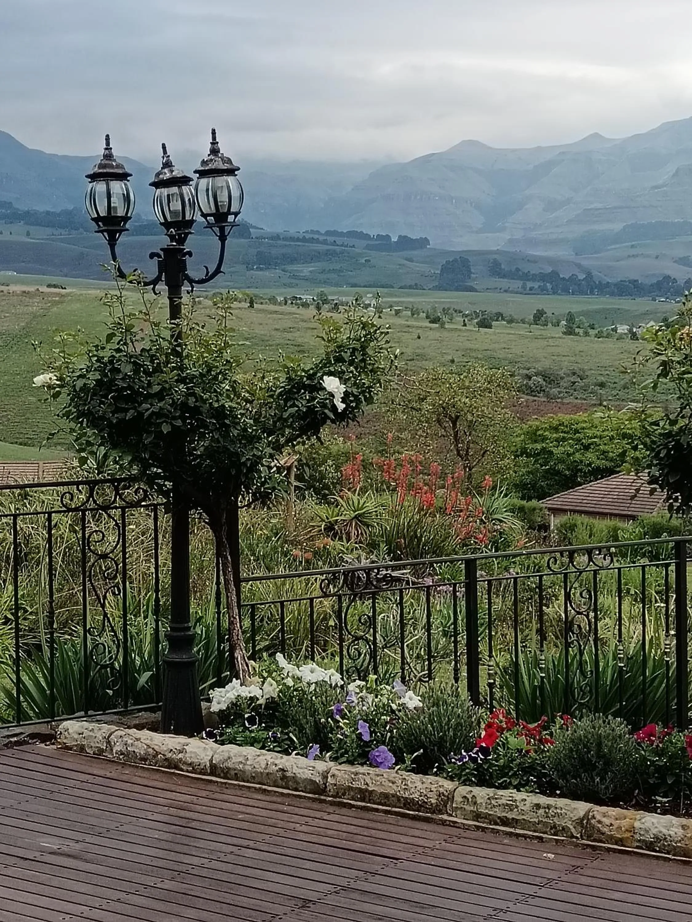 Mountain view in Inkungu Lodge