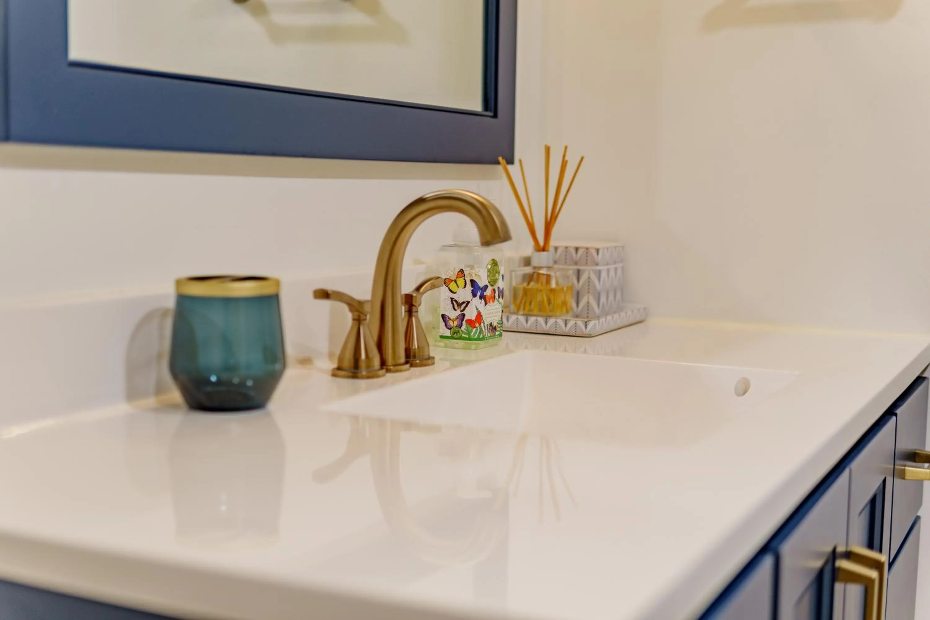 Bathroom in Adirondack Alpine Cabin with Hot Tub, Near Whiteface, Lake Placid, Game Rm, Fenced Yard, Views