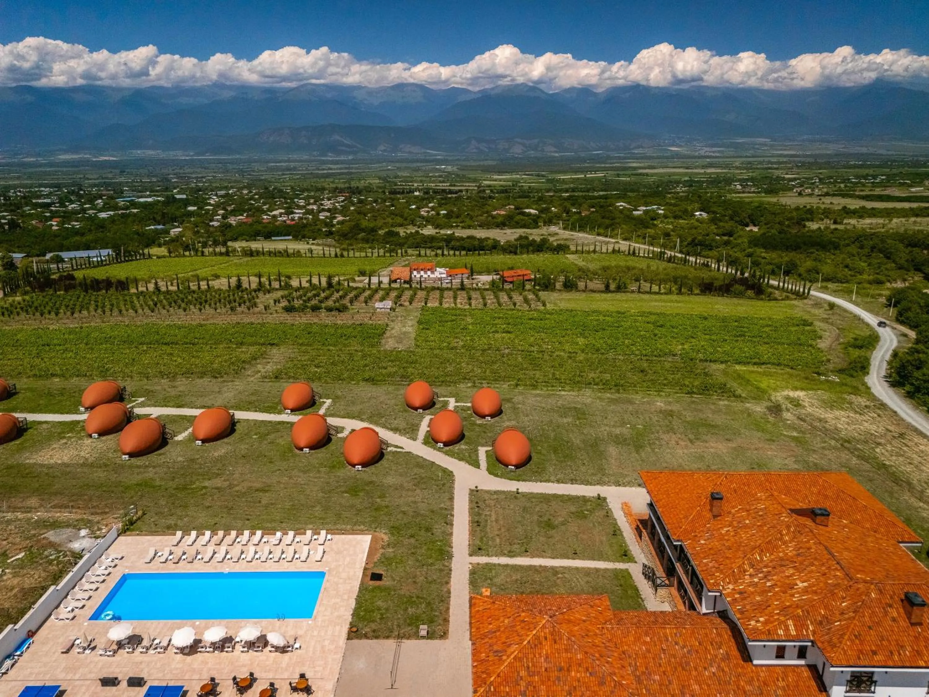 Property building in Hotel Qvevrebi