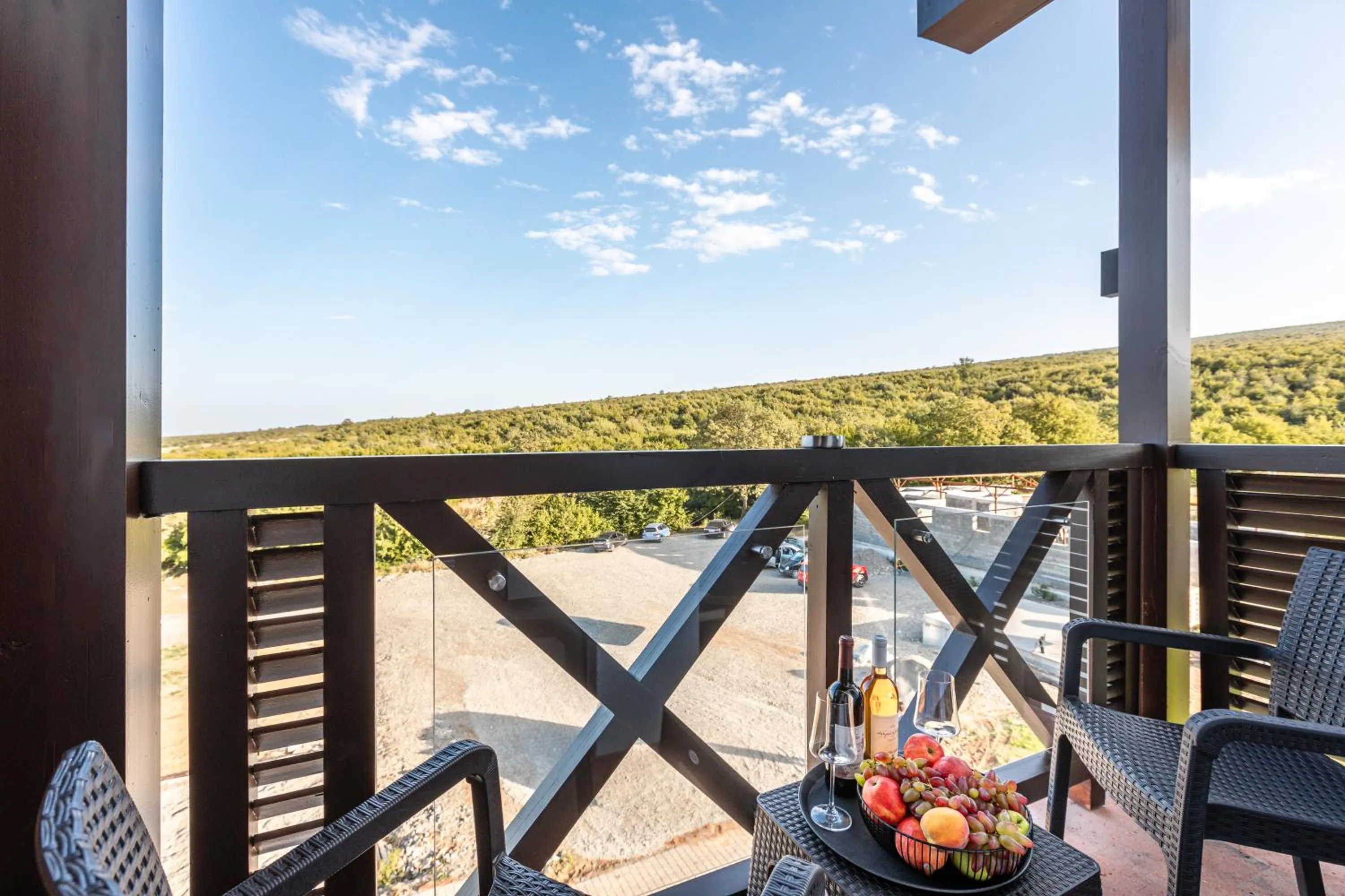 Patio in Hotel Qvevrebi