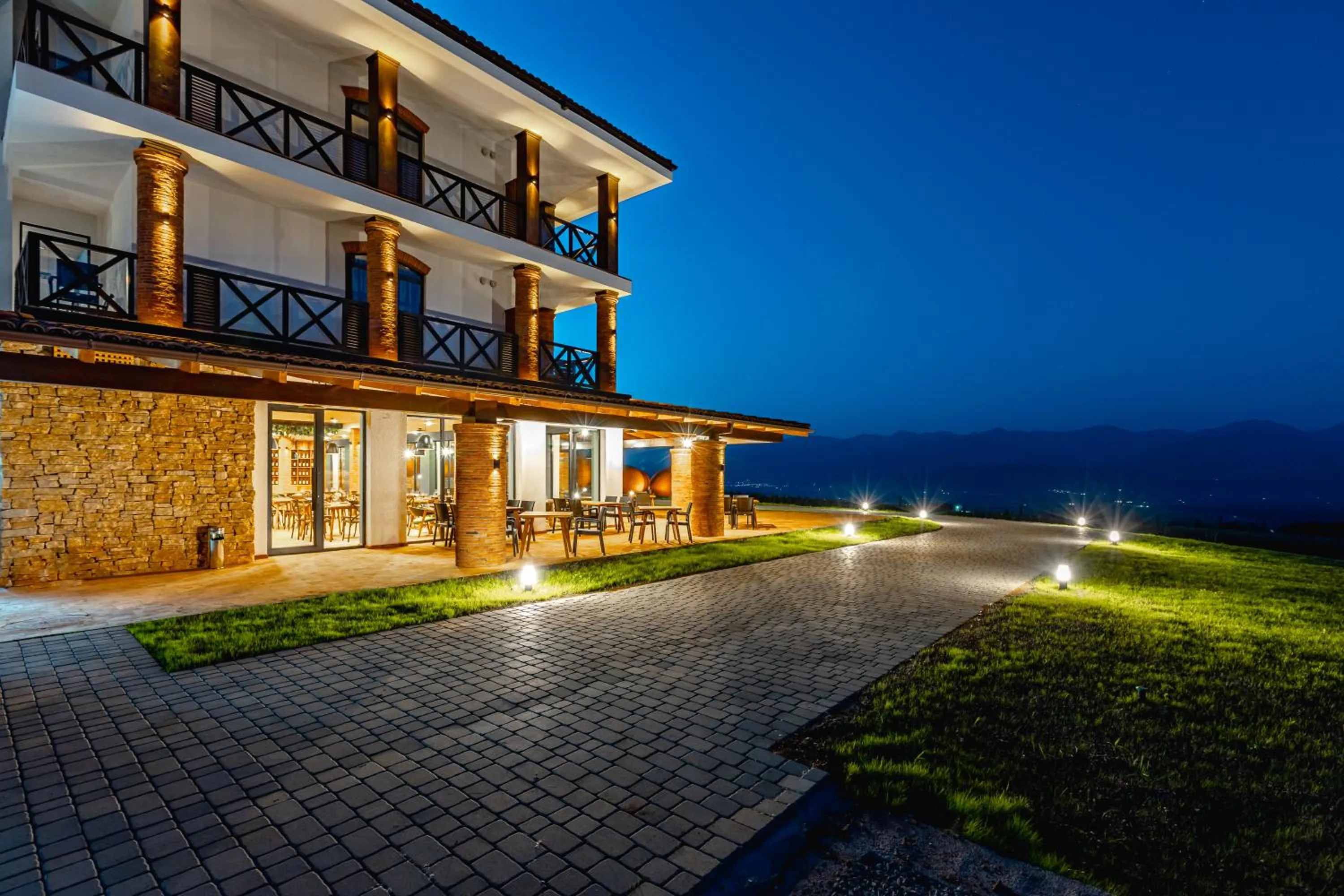Property building in Hotel Qvevrebi