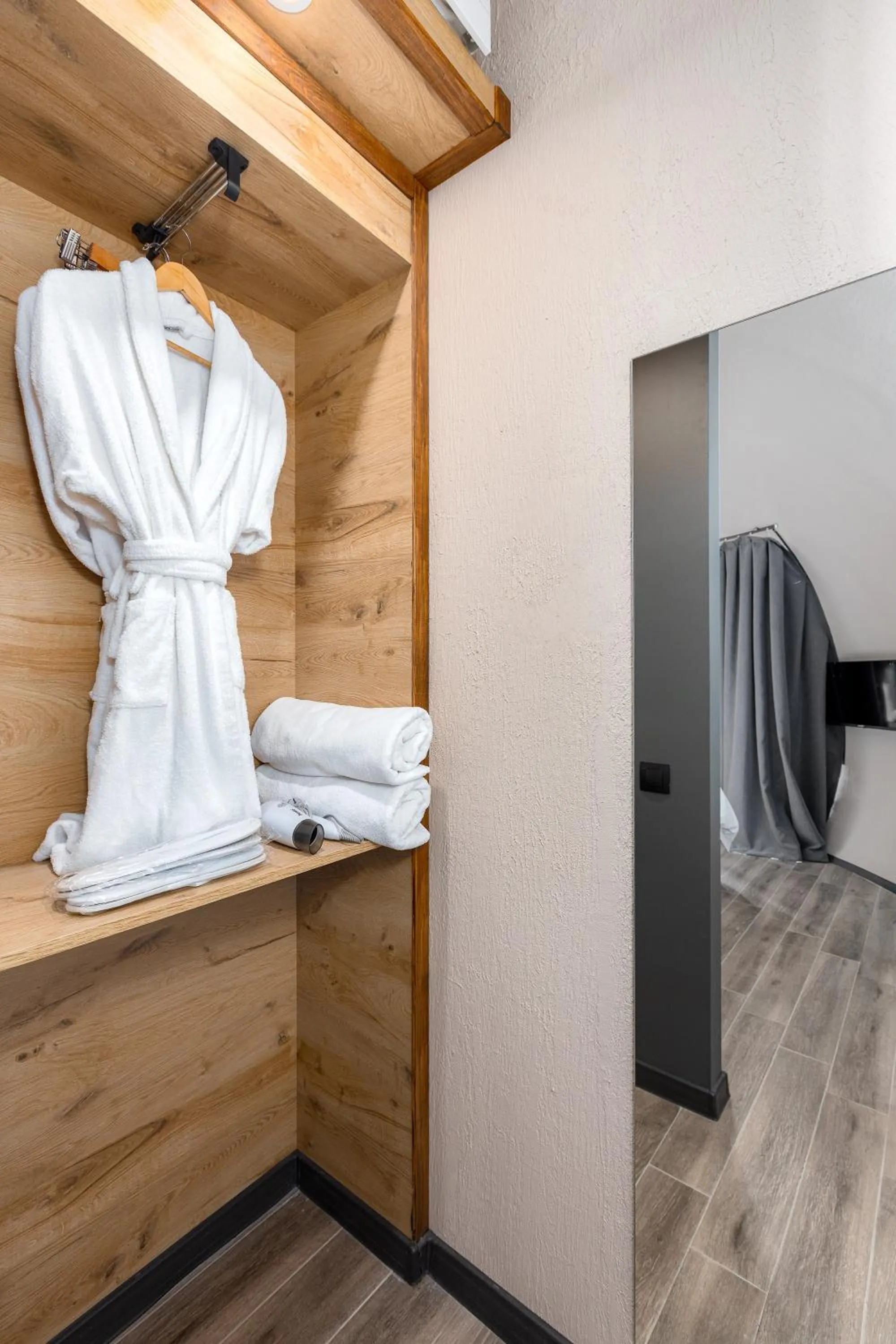 towels in Hotel Qvevrebi