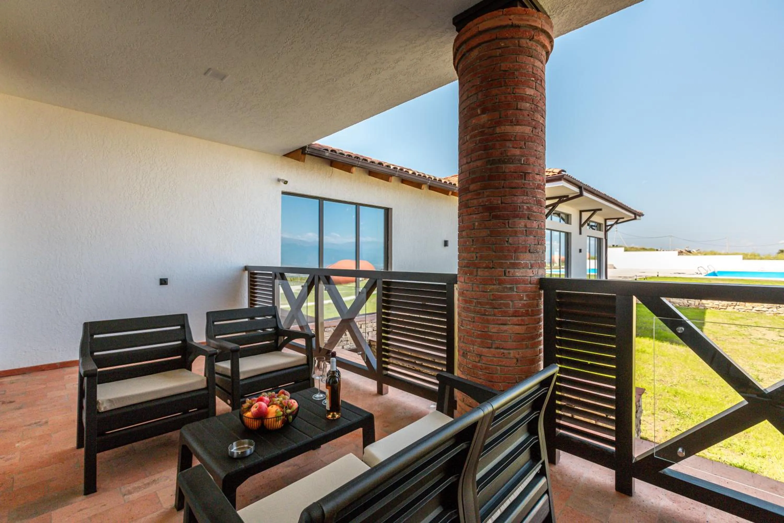 Patio in Hotel Qvevrebi