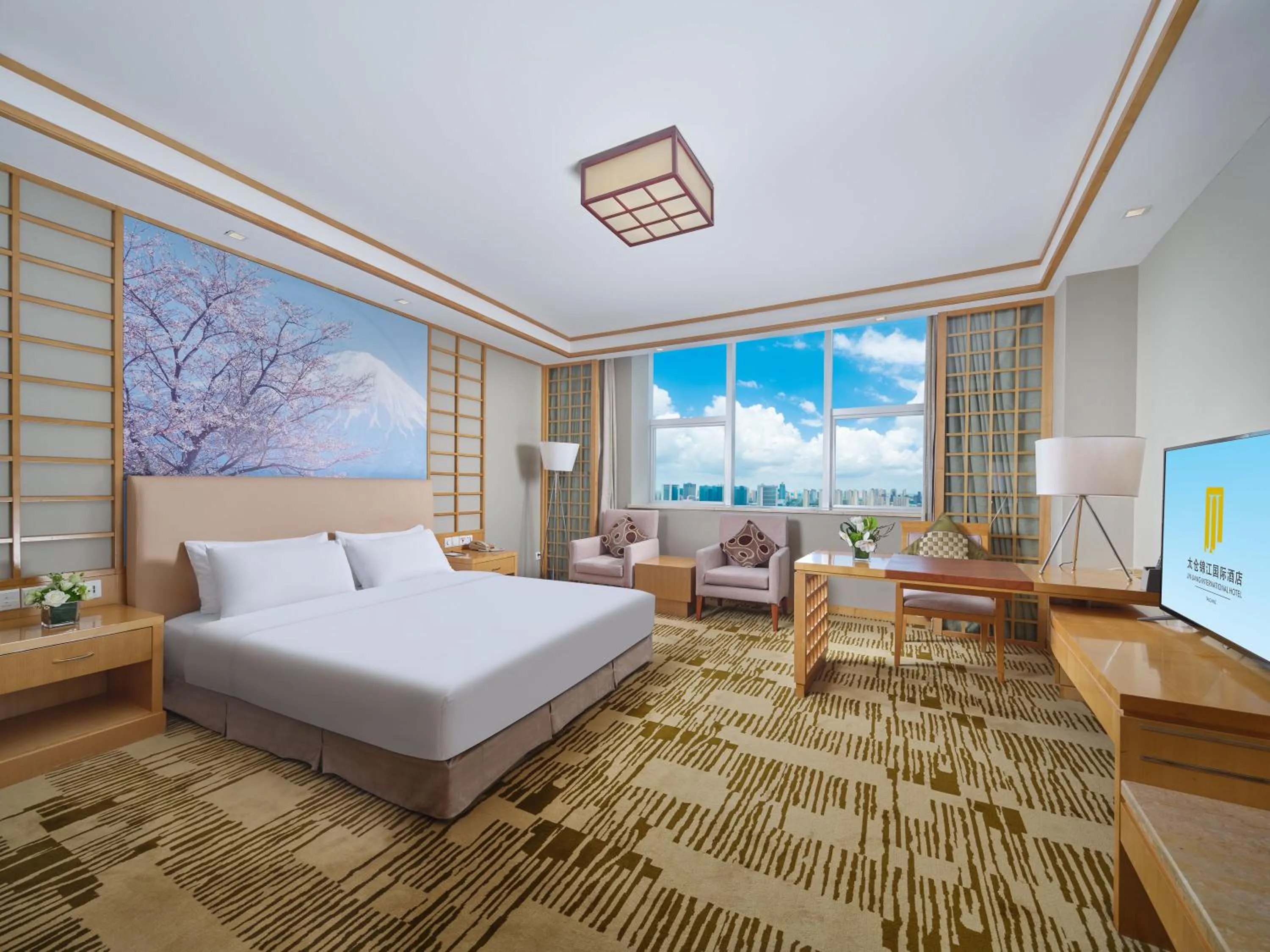 Photo of the whole room, Bed in Jin Jiang International Hotel Taicang
