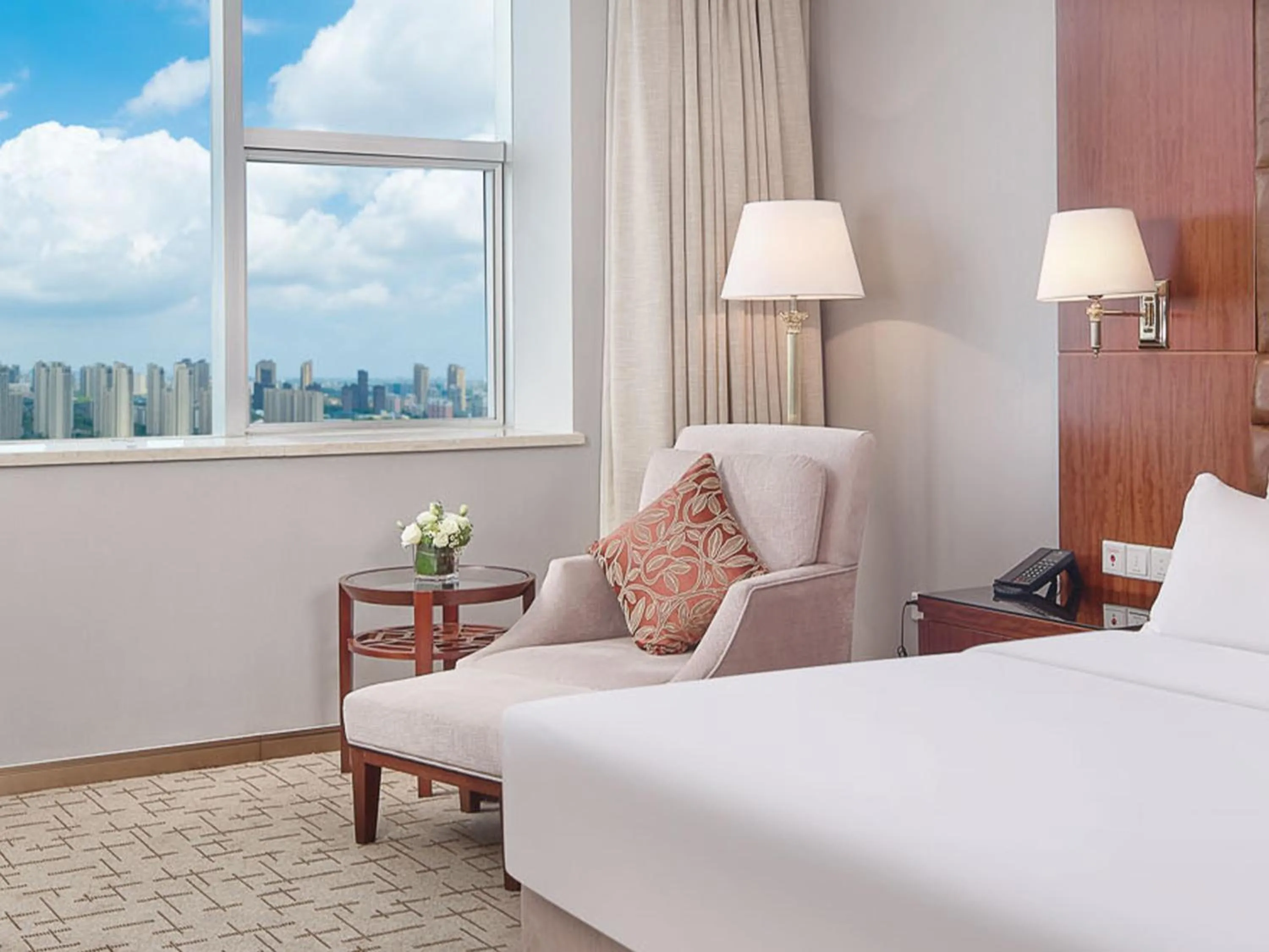 Bed in Jin Jiang International Hotel Taicang