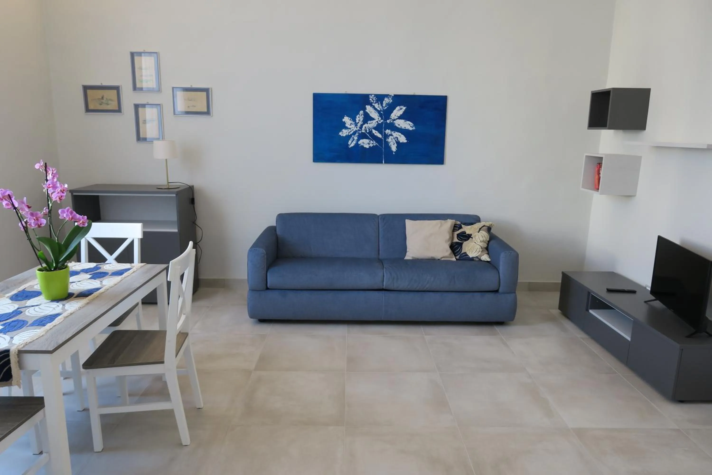Living room in Palazzo Ricciardi Residence