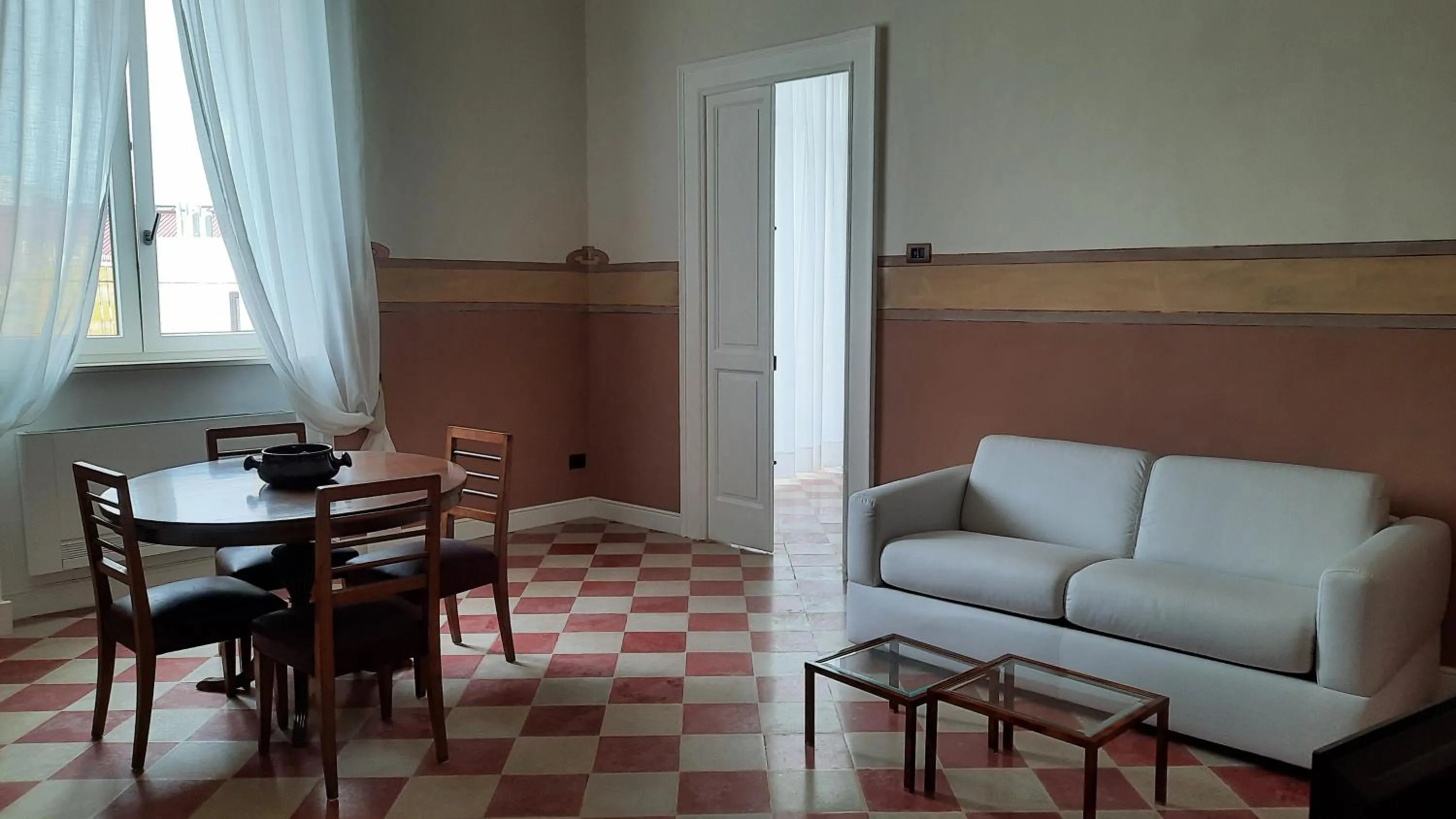 Living room in Palazzo Ricciardi Residence