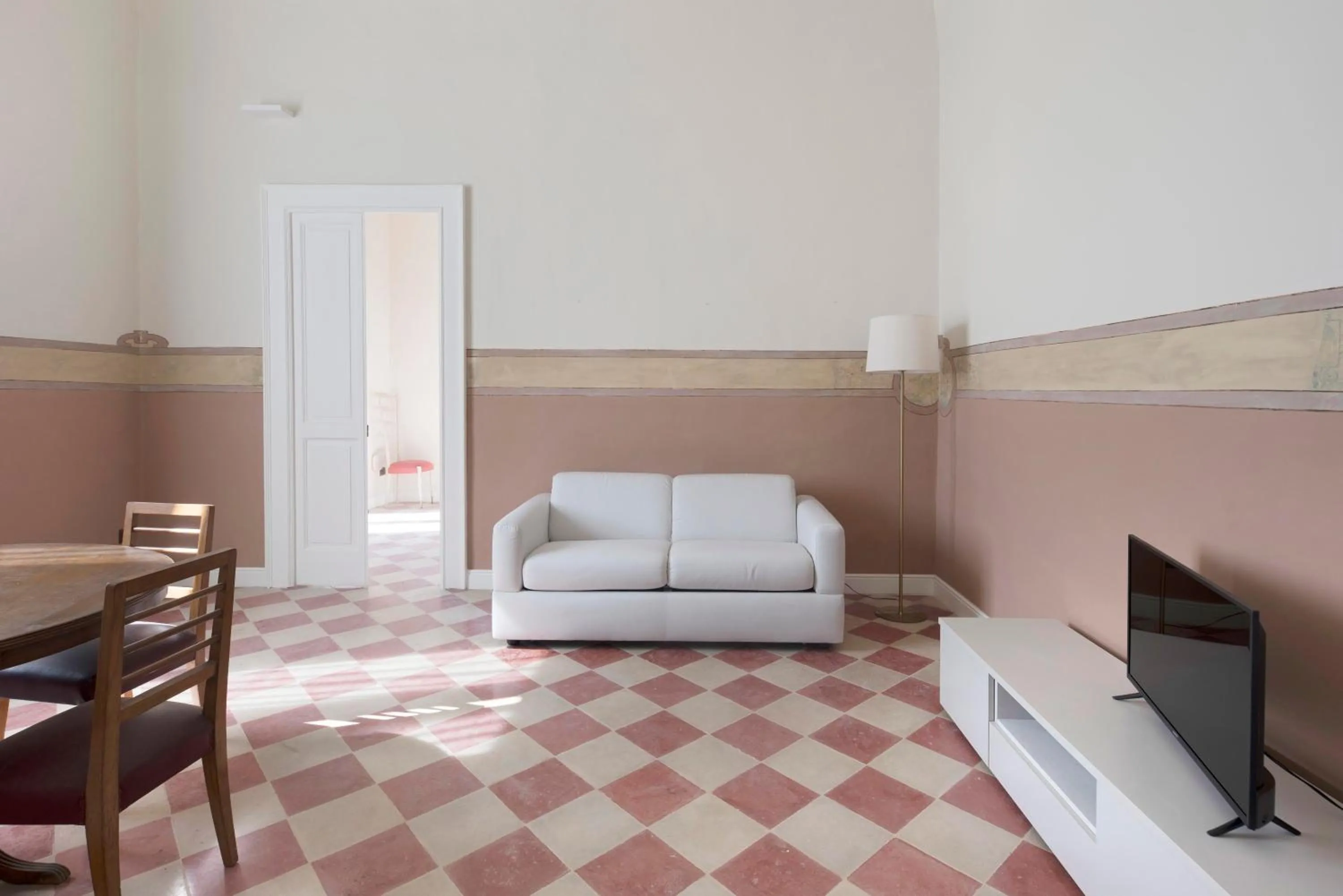 Living room in Palazzo Ricciardi Residence