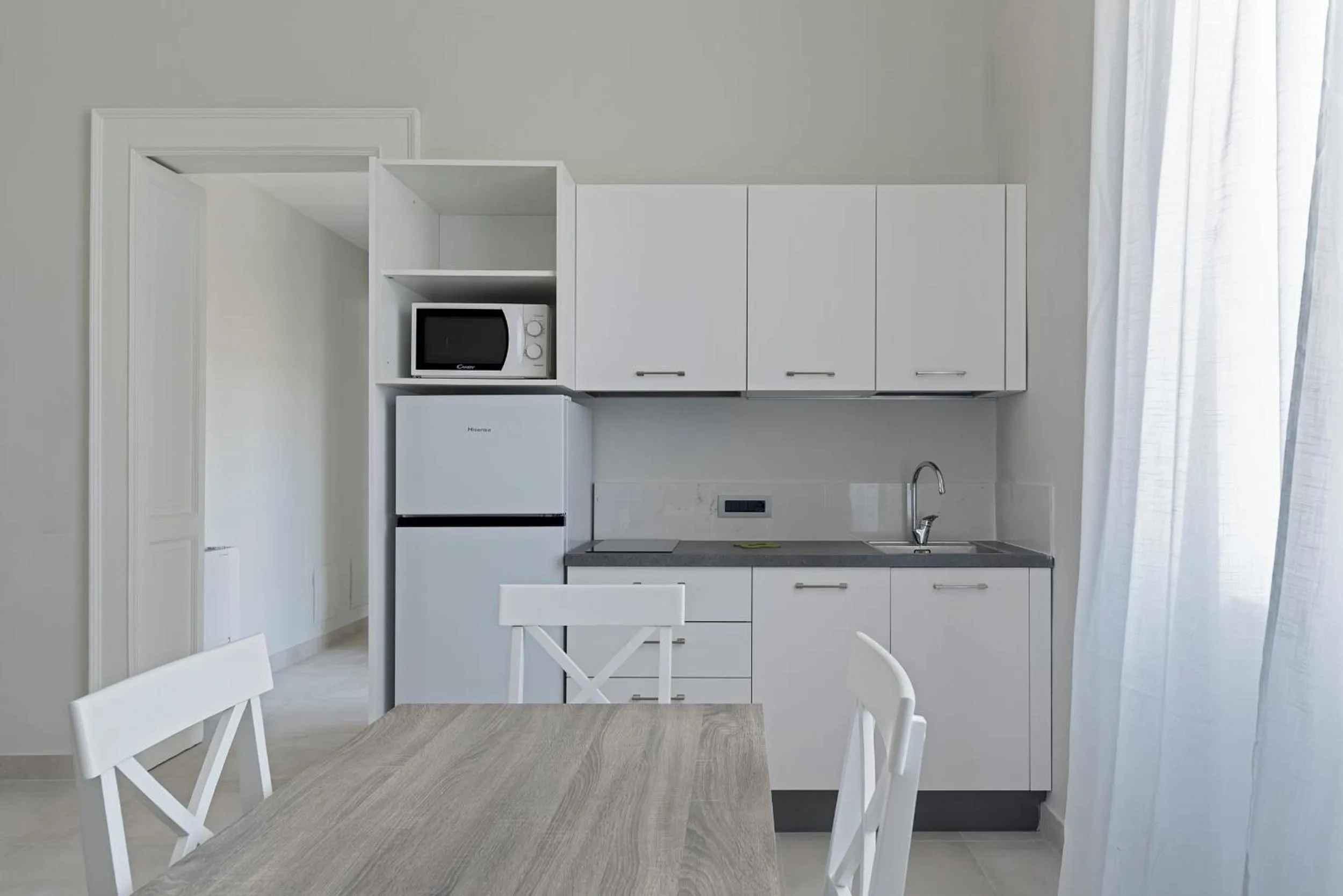 Kitchen or kitchenette in Palazzo Ricciardi Residence