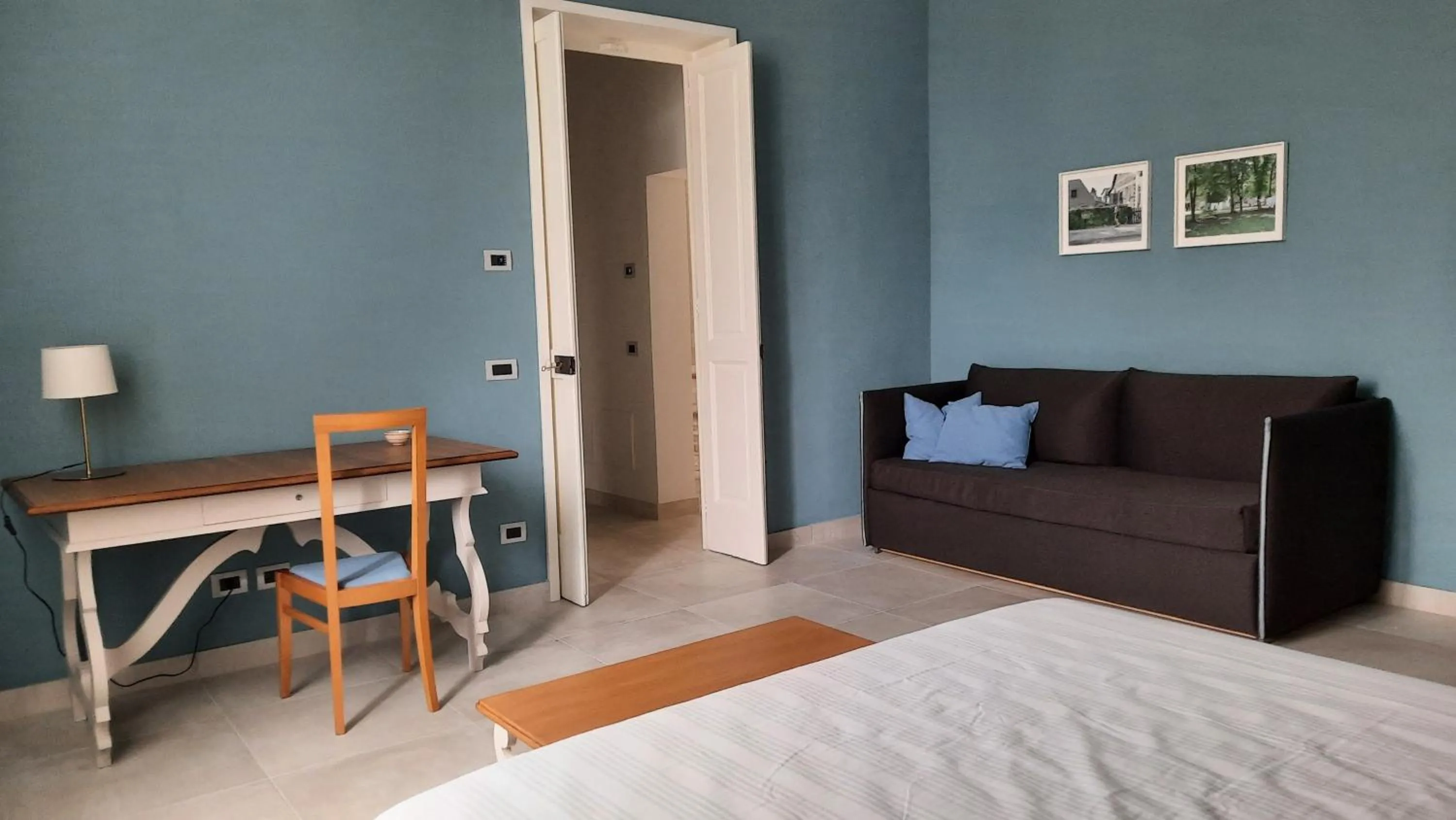 Bedroom, Bed in Palazzo Ricciardi Residence