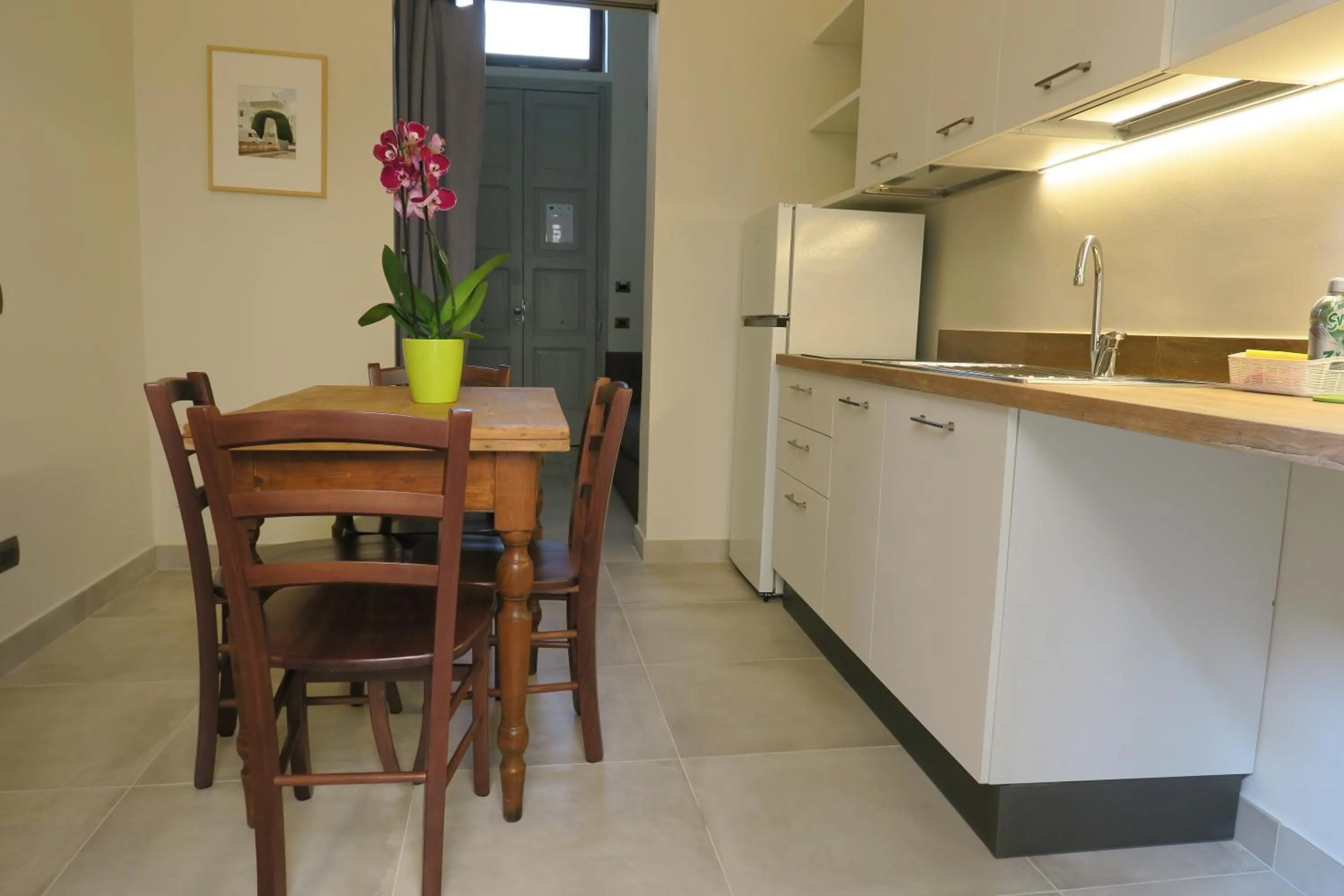 Kitchen or kitchenette in Palazzo Ricciardi Residence