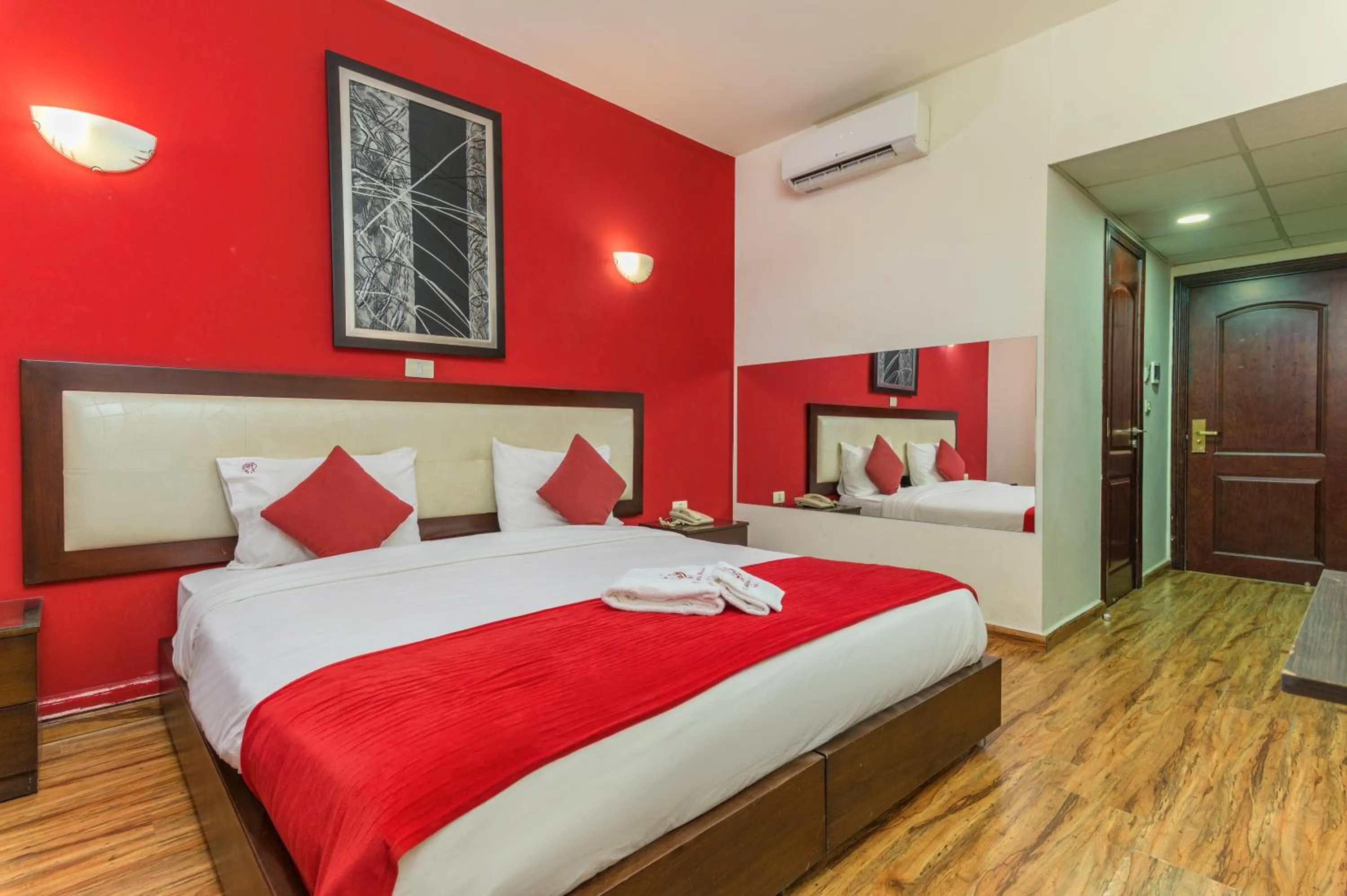 Bed in Al Murjan Palace Hotel Jounieh