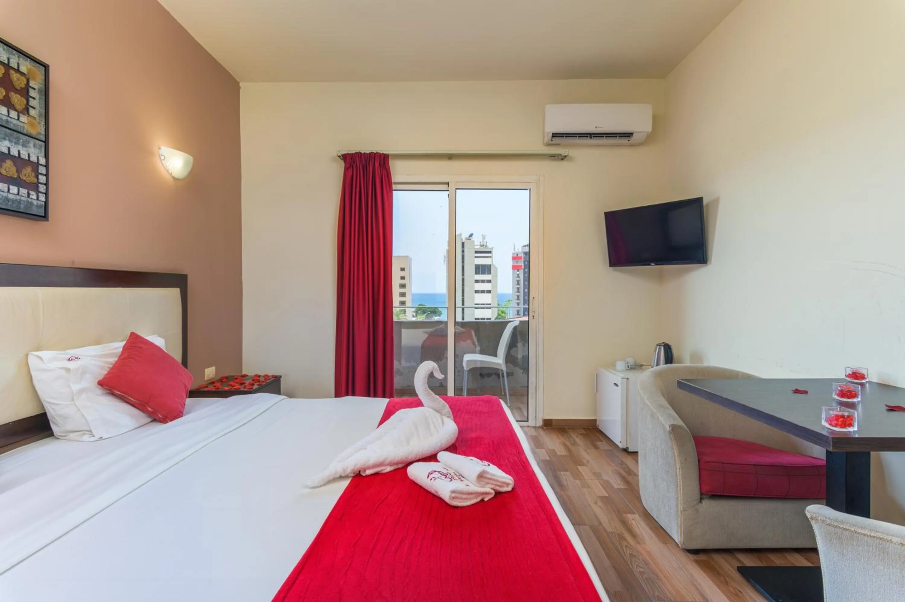 Bed in Al Murjan Palace Hotel Jounieh