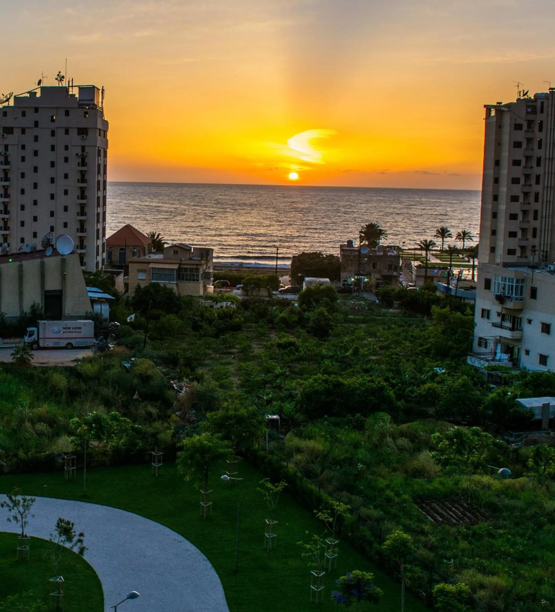 Garden in Al Murjan Palace Hotel Jounieh