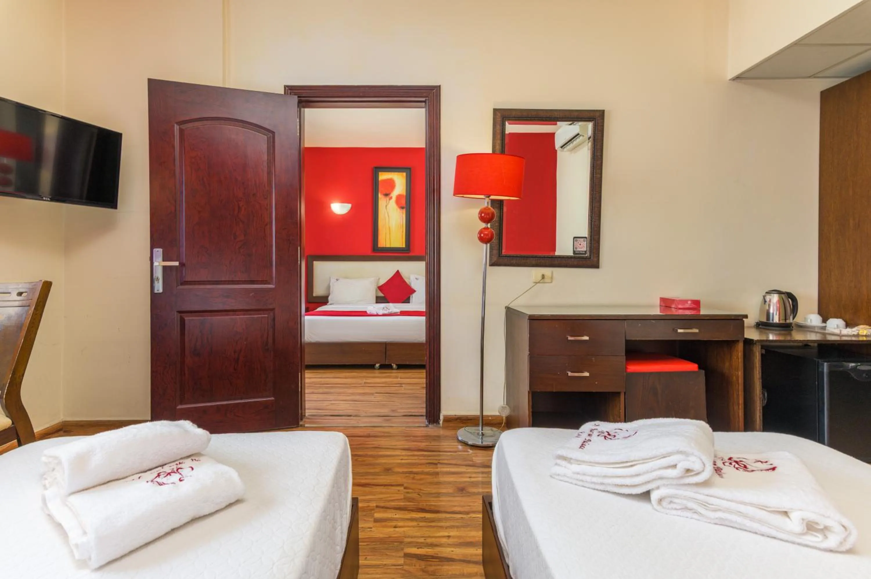 Bed in Al Murjan Palace Hotel Jounieh