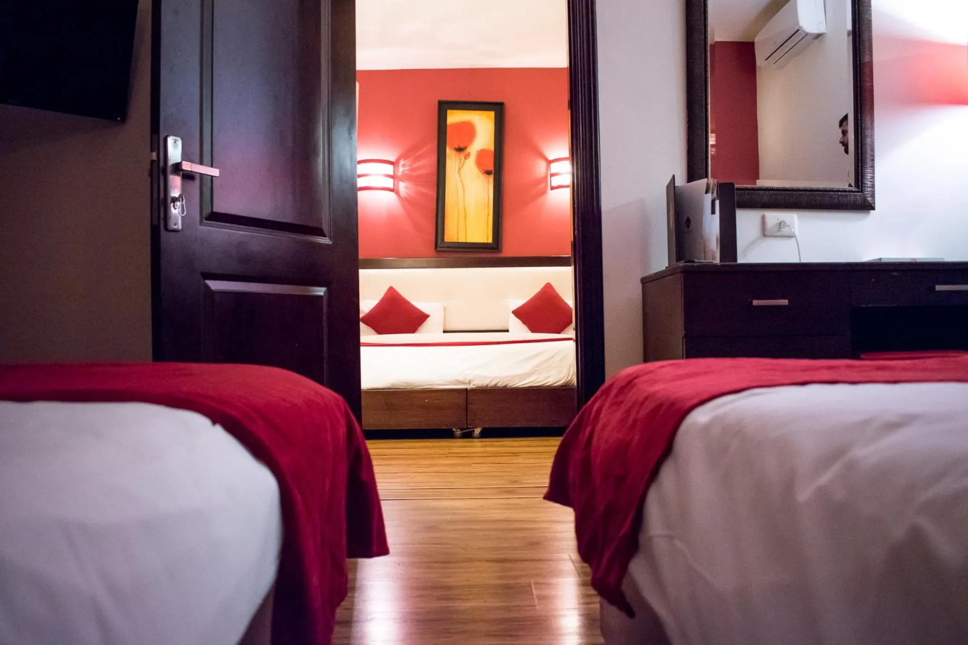 Bed in Al Murjan Palace Hotel Jounieh