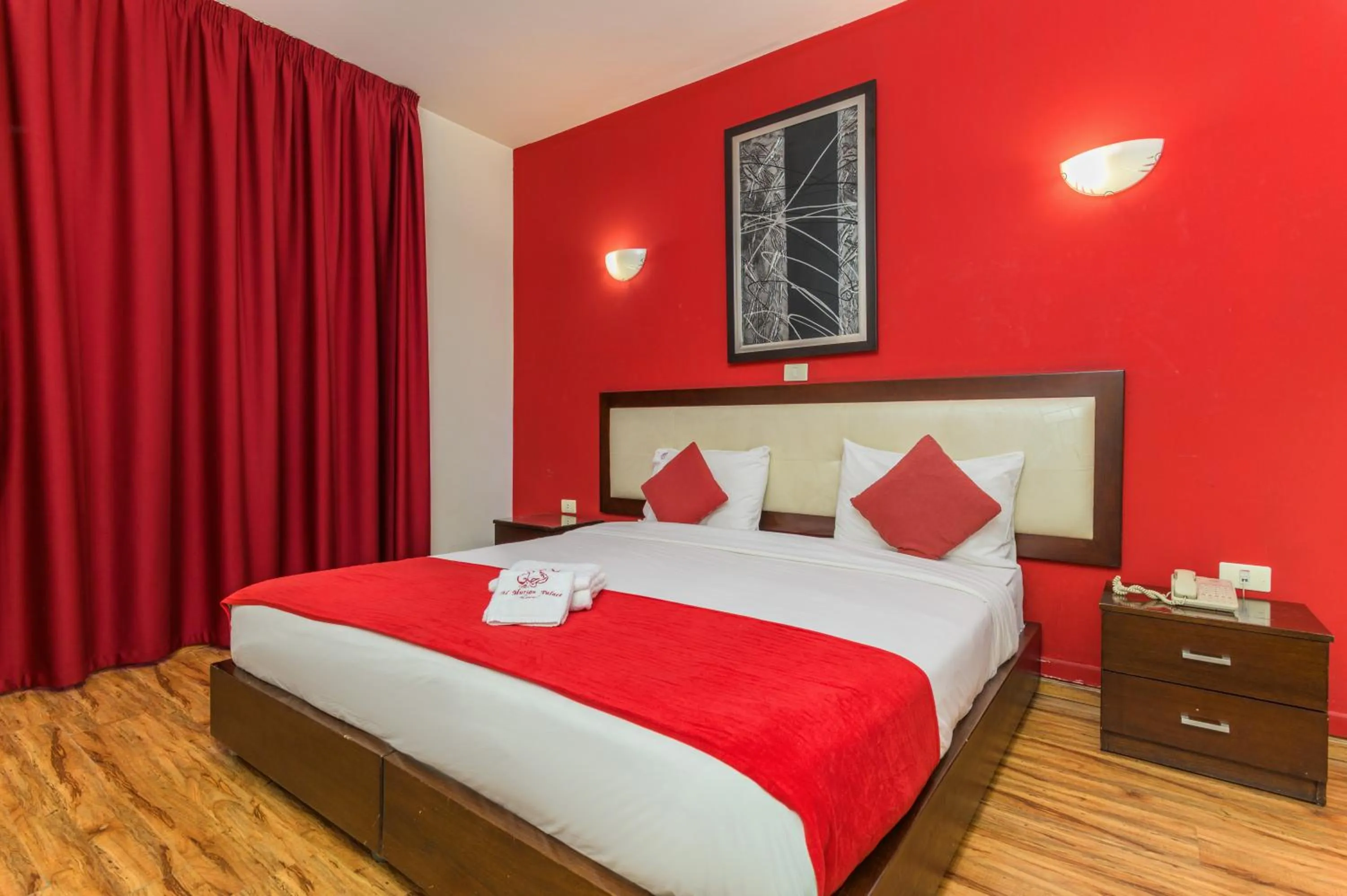 Bed in Al Murjan Palace Hotel Jounieh