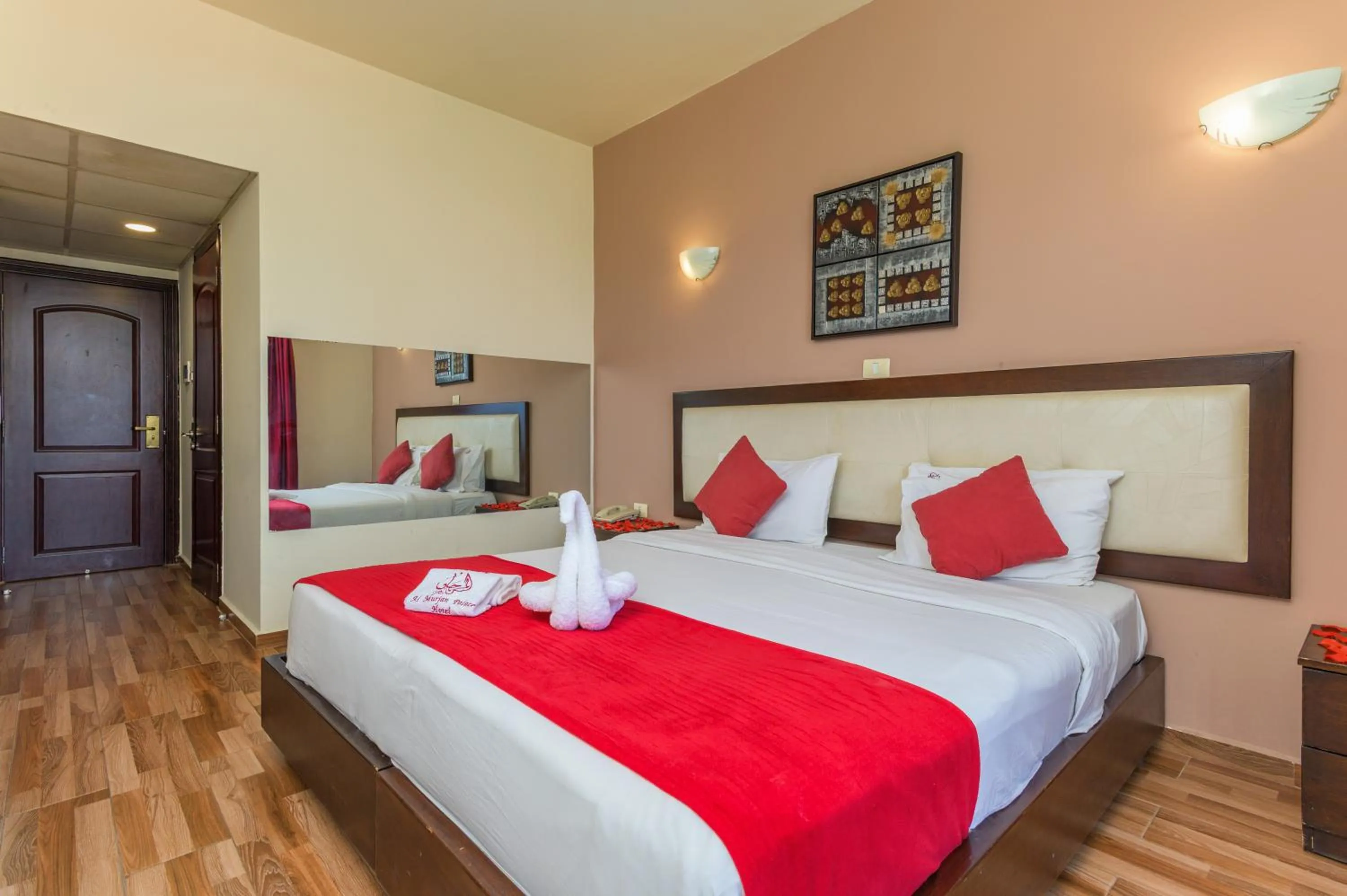 Bed in Al Murjan Palace Hotel Jounieh