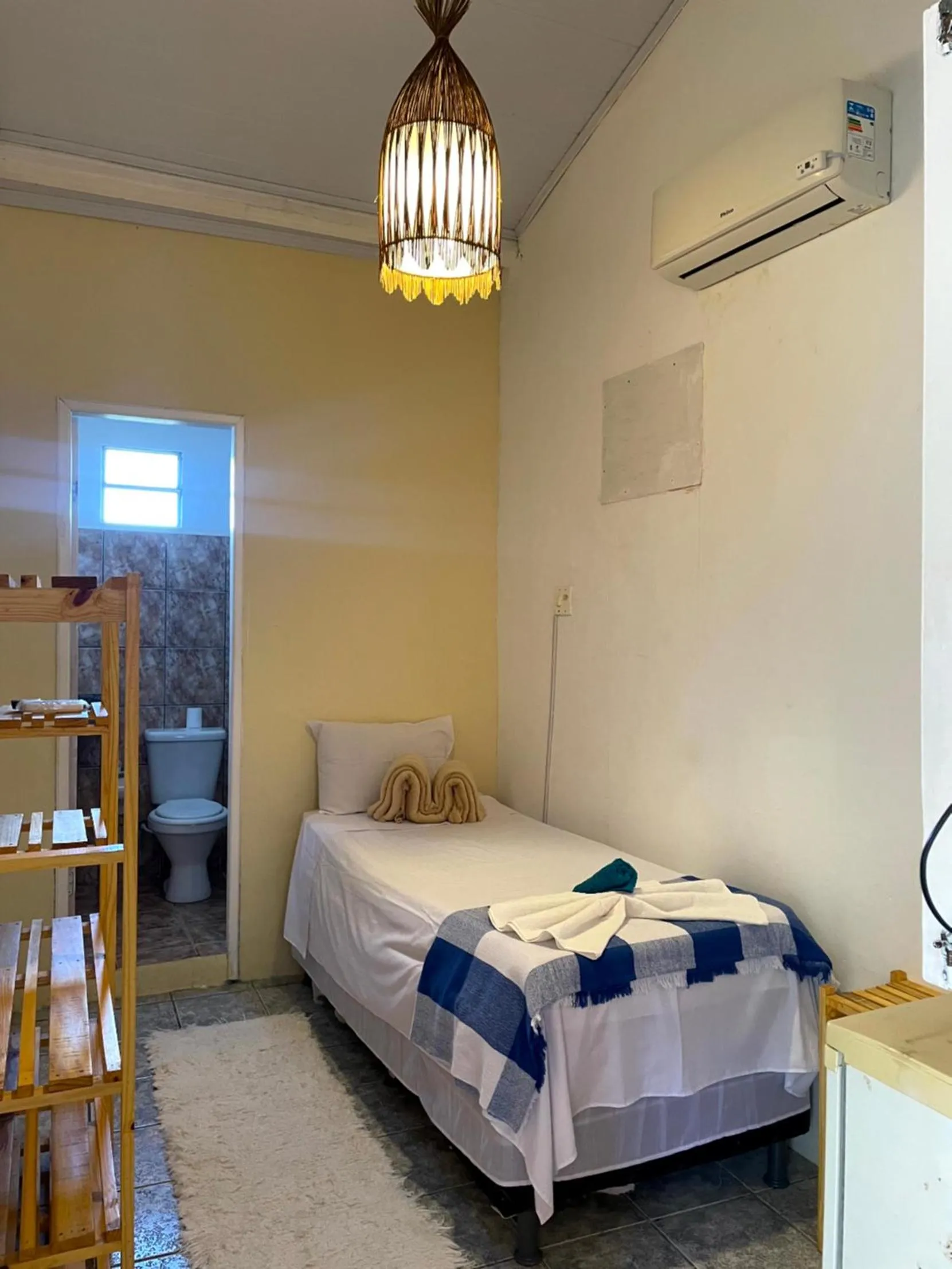 Bed in Pousada Vila Nativa