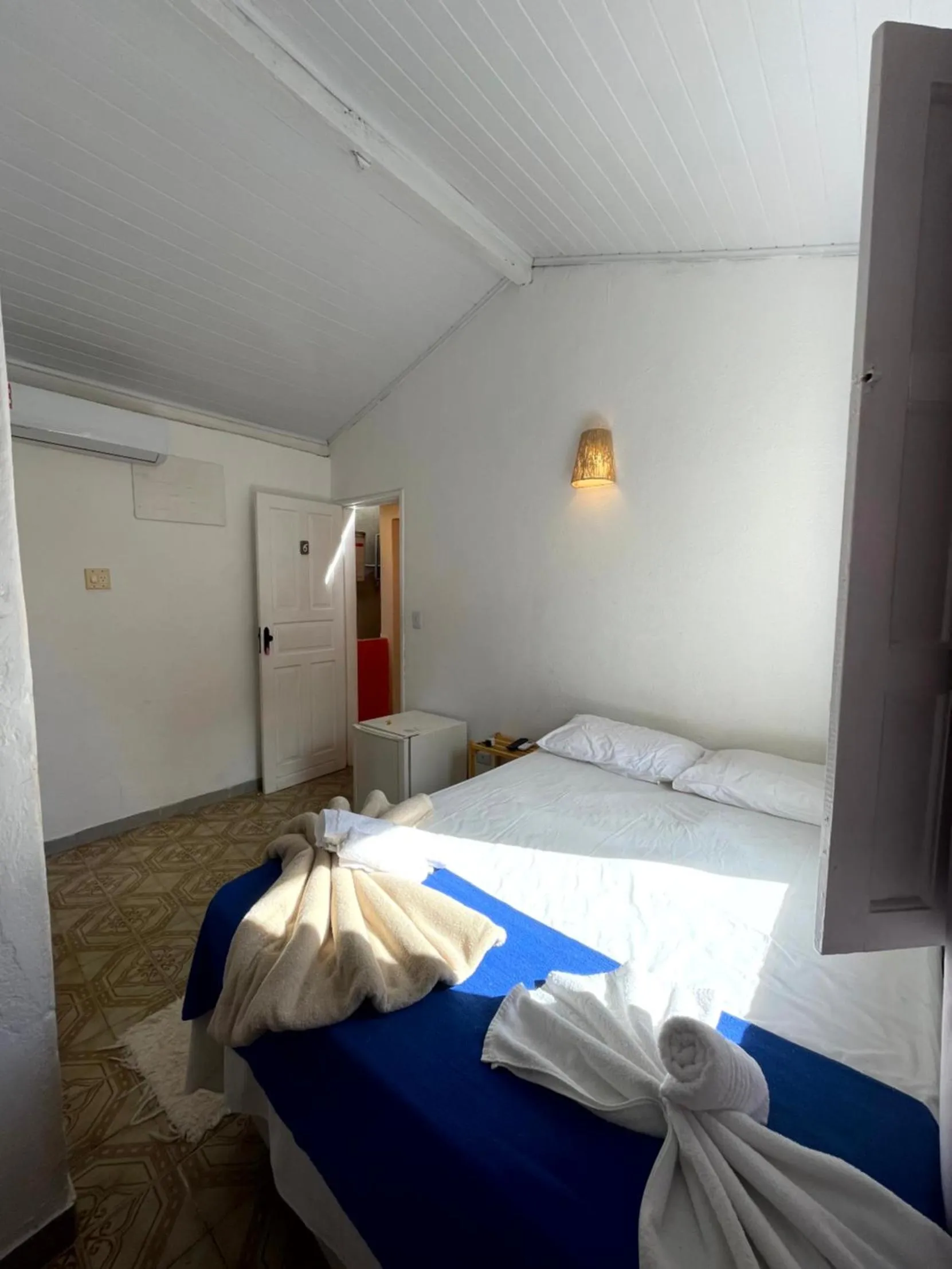 Bed in Pousada Vila Nativa