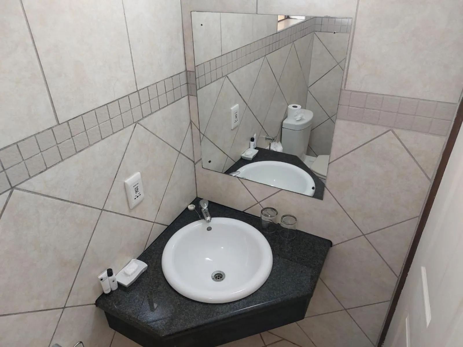 Toilet in St Lucia Lodge