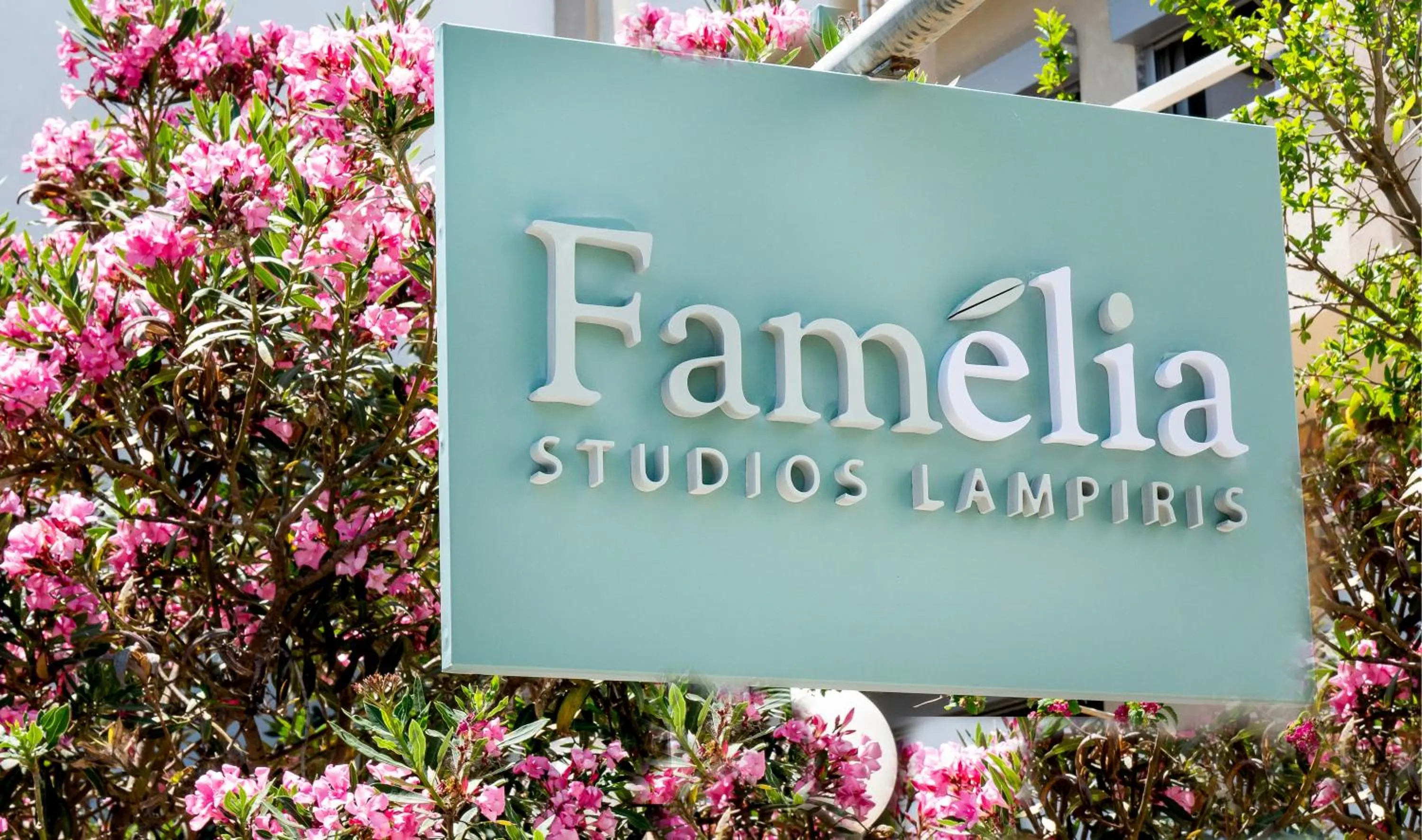 Property logo or sign in Famelia Studios Lampiris