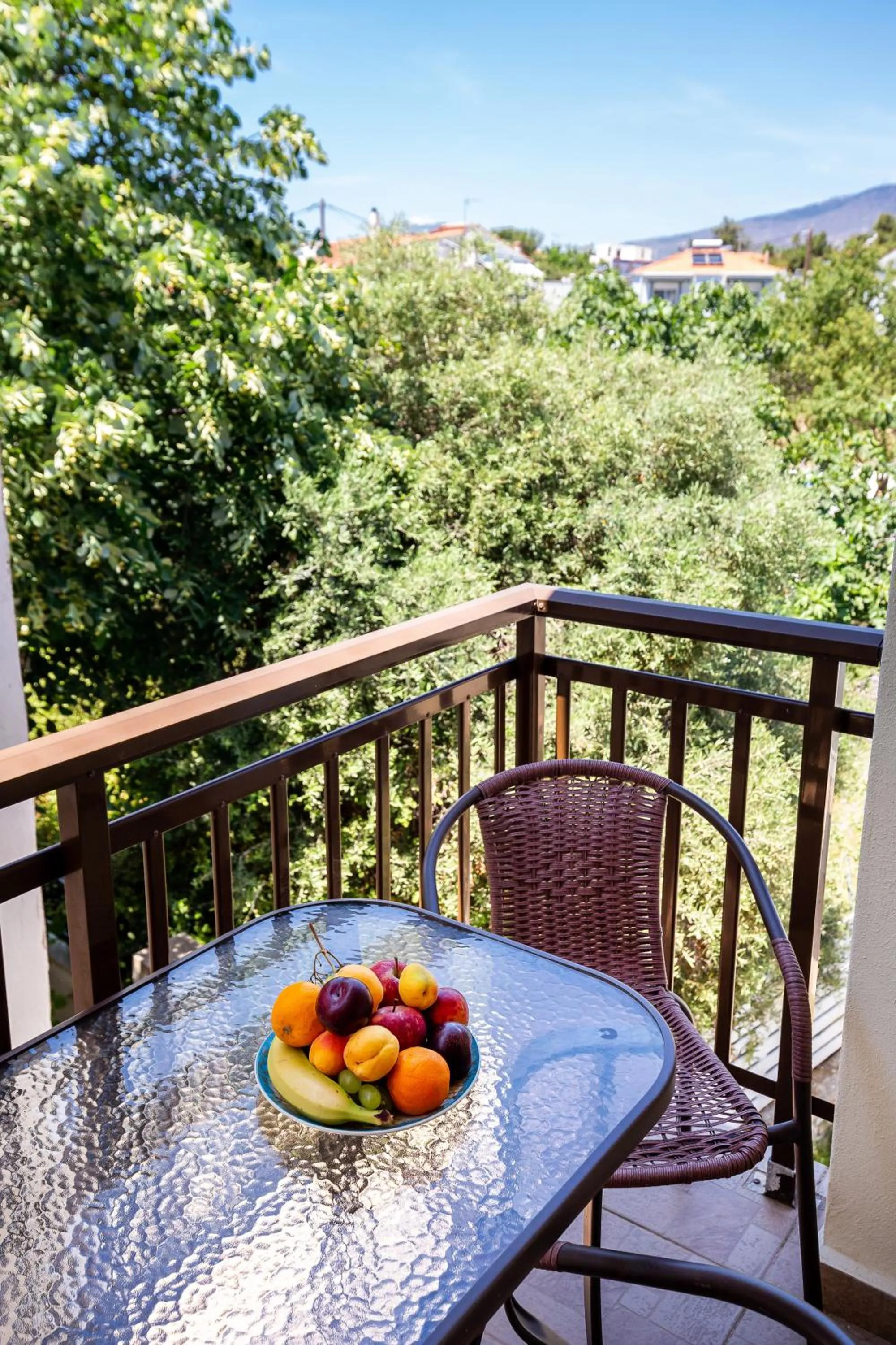 Balcony/Terrace in Famelia Studios Lampiris