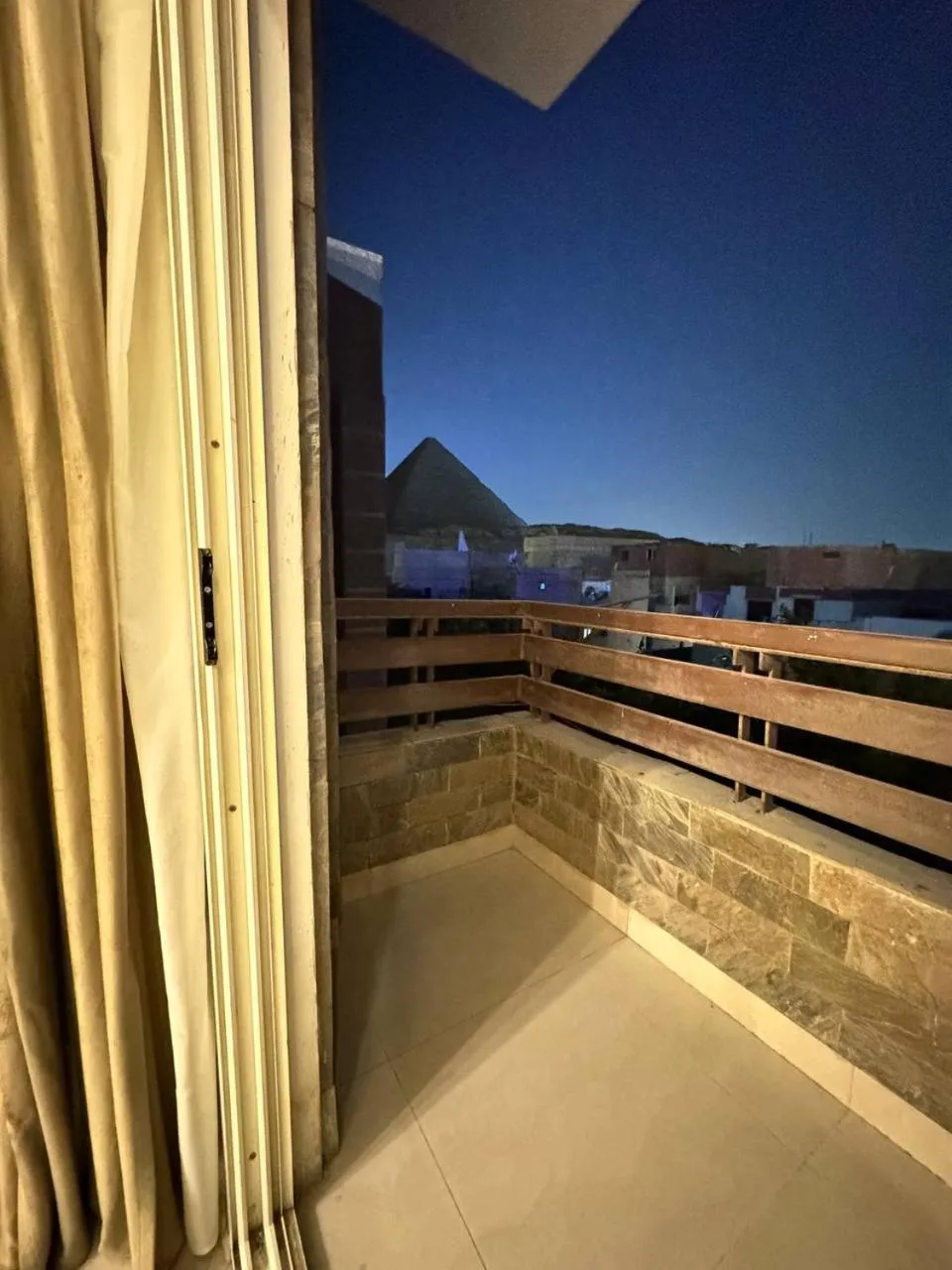 Night in Solima Pyramids View