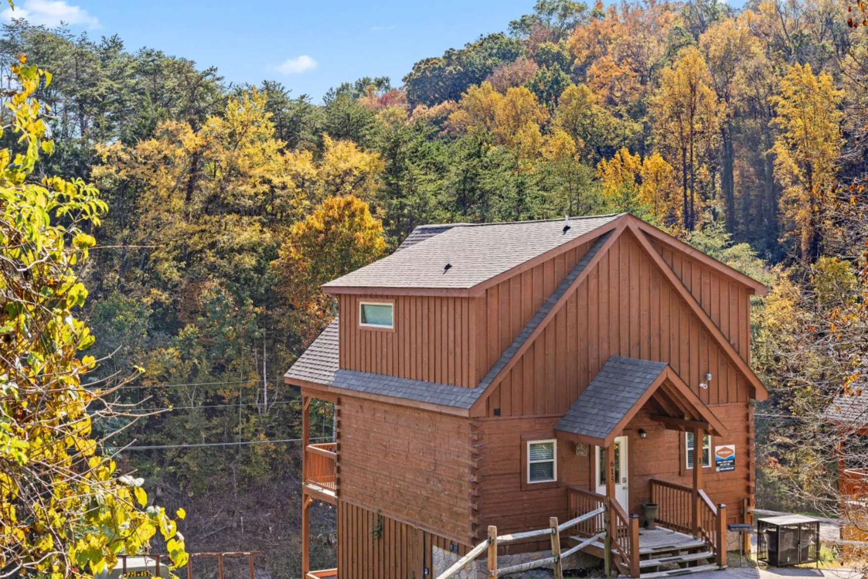 Property building in Enchanted Forest Hideaway by Ghosal Luxury Lodging
