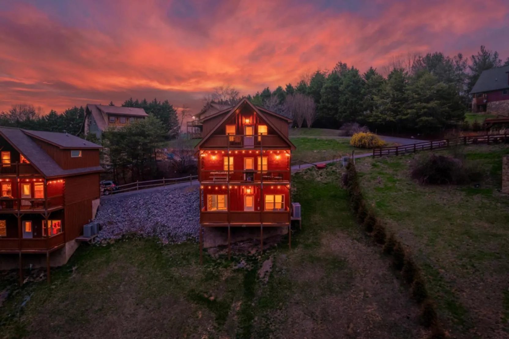 Property building in Enchanted Forest Hideaway by Ghosal Luxury Lodging