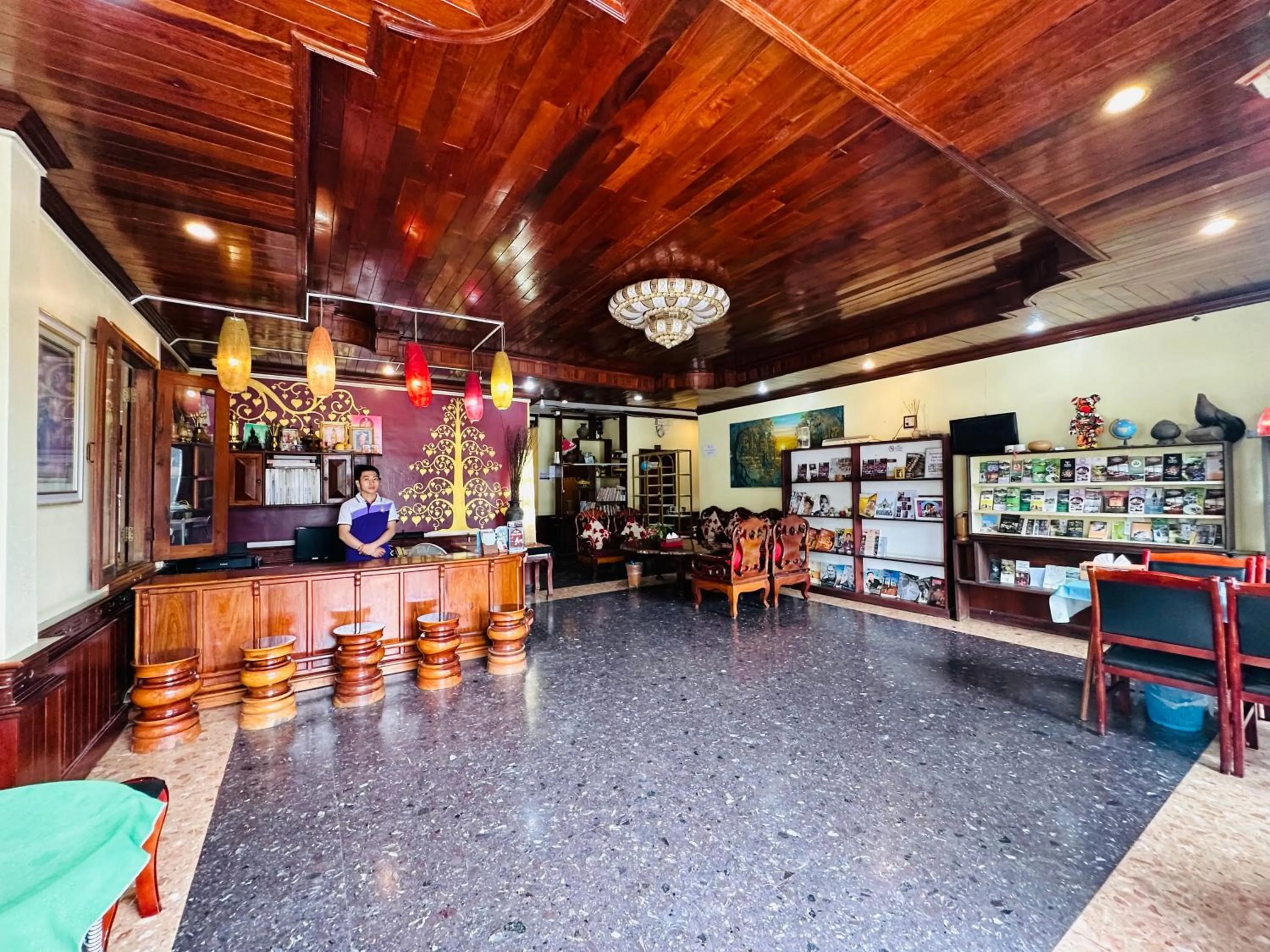 Living room in Visoun Luang Prabang Hotel