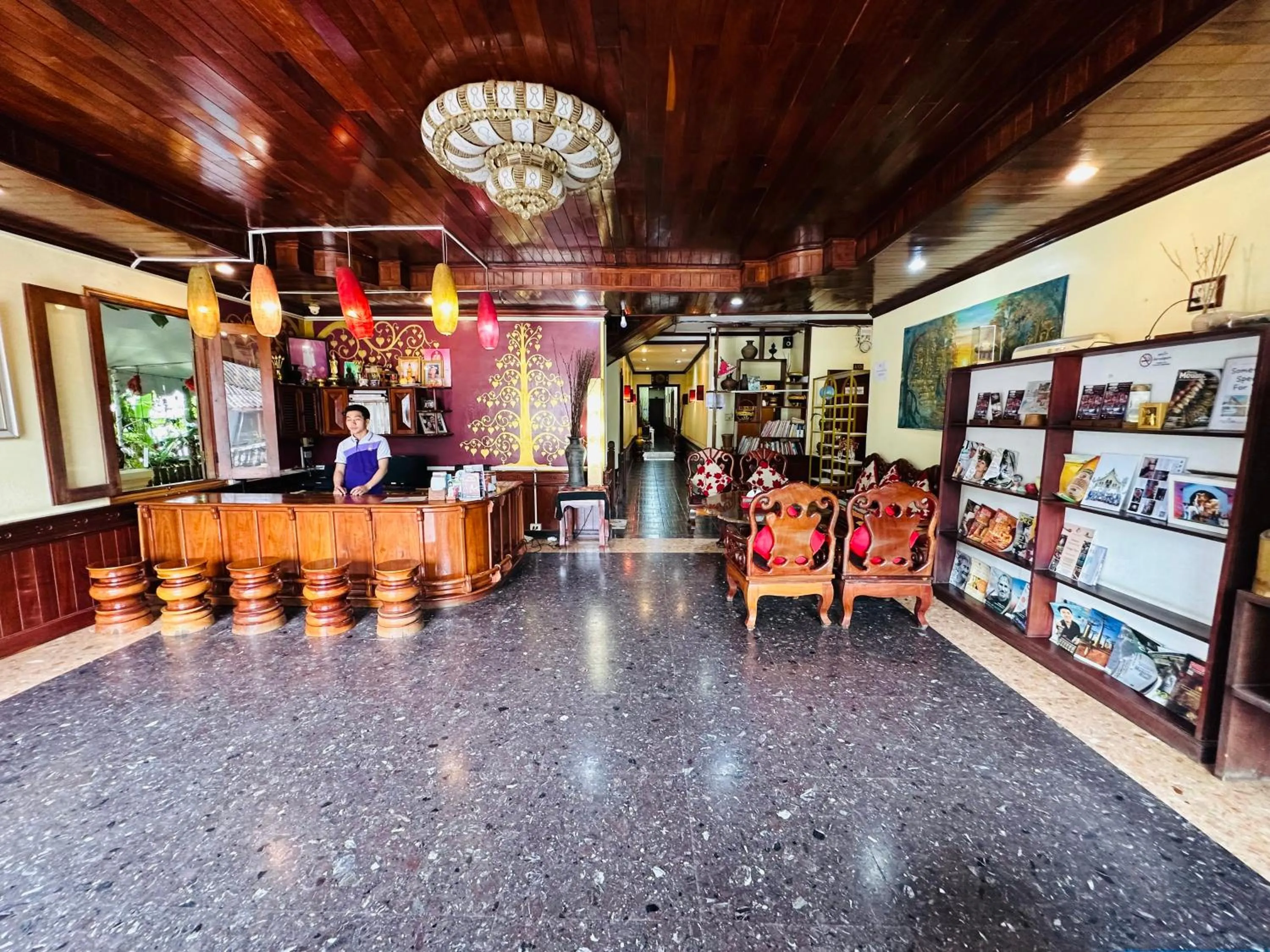 Lobby or reception in Visoun Luang Prabang Hotel
