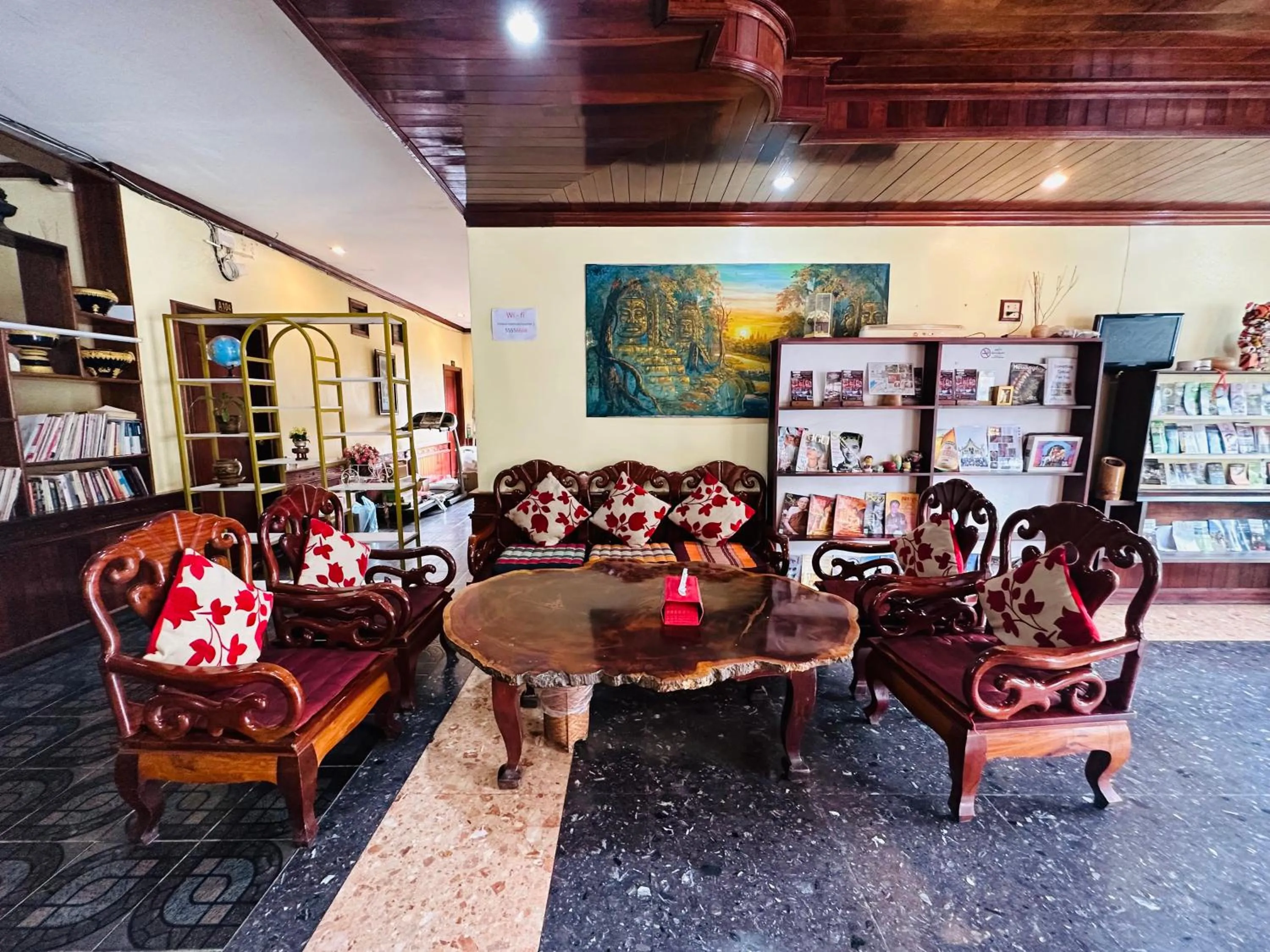 Living room in Visoun Luang Prabang Hotel