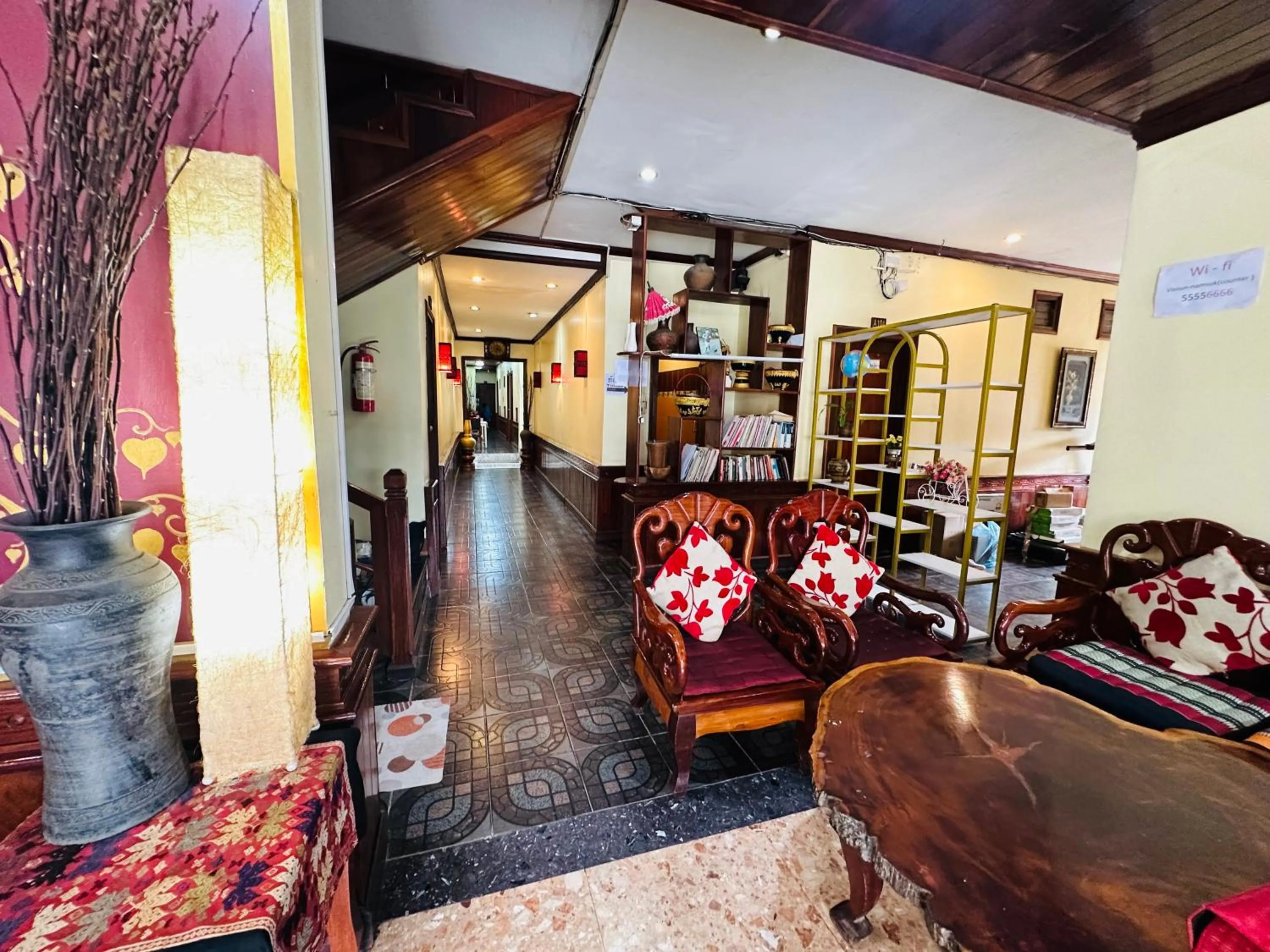 Communal lounge/ TV room in Visoun Luang Prabang Hotel