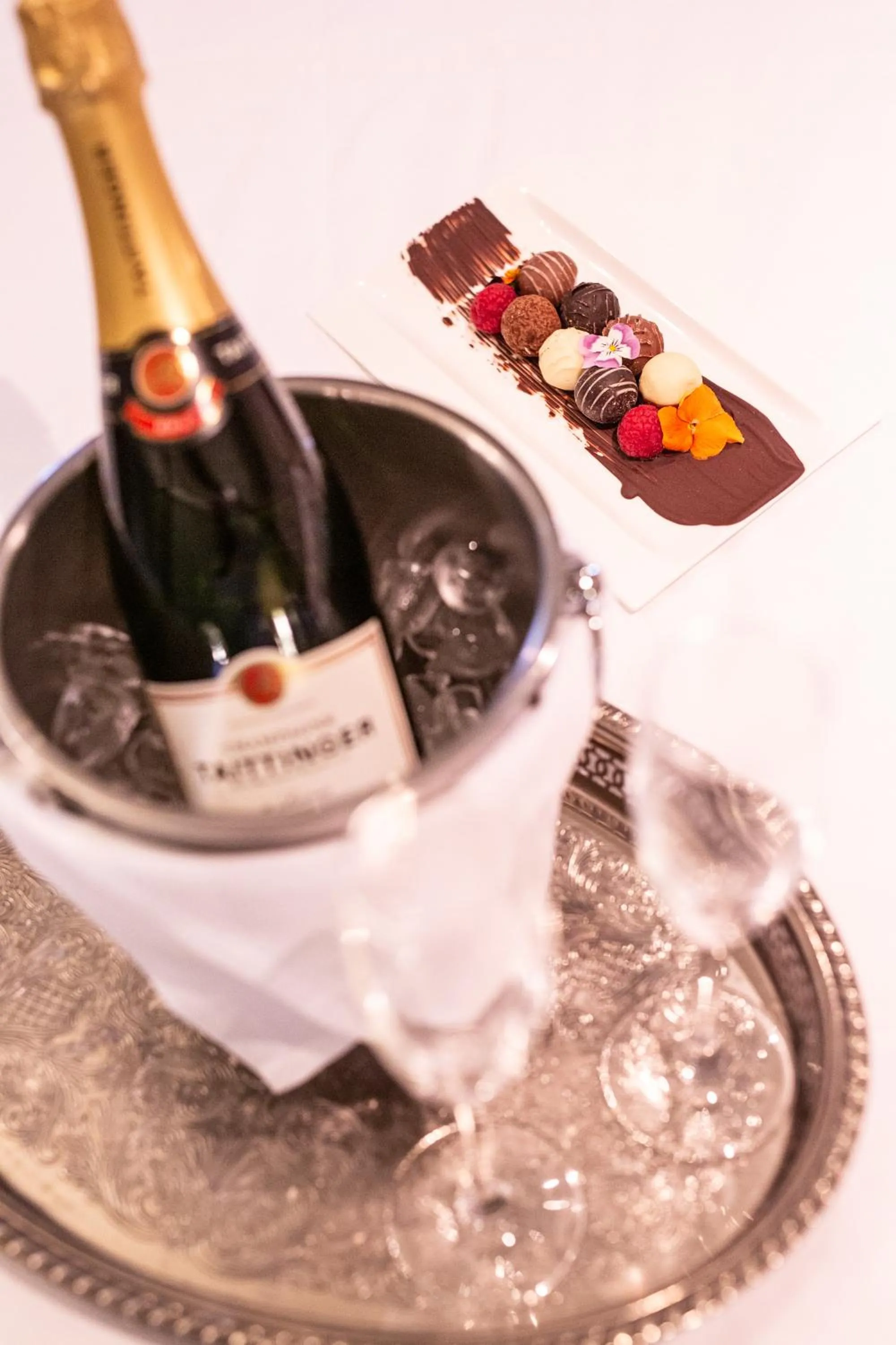 Food and drinks in Dalmunzie Castle Hotel