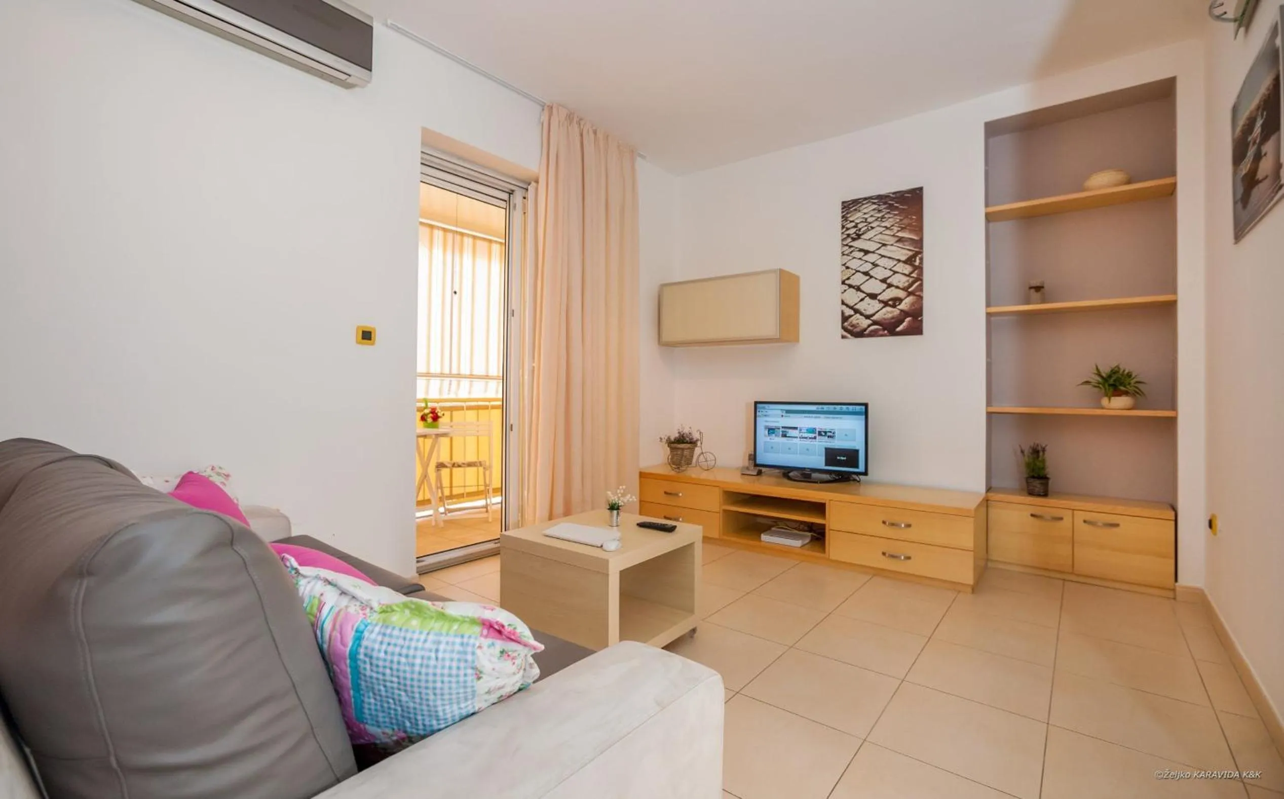 Living room in Aldo Apartments Center