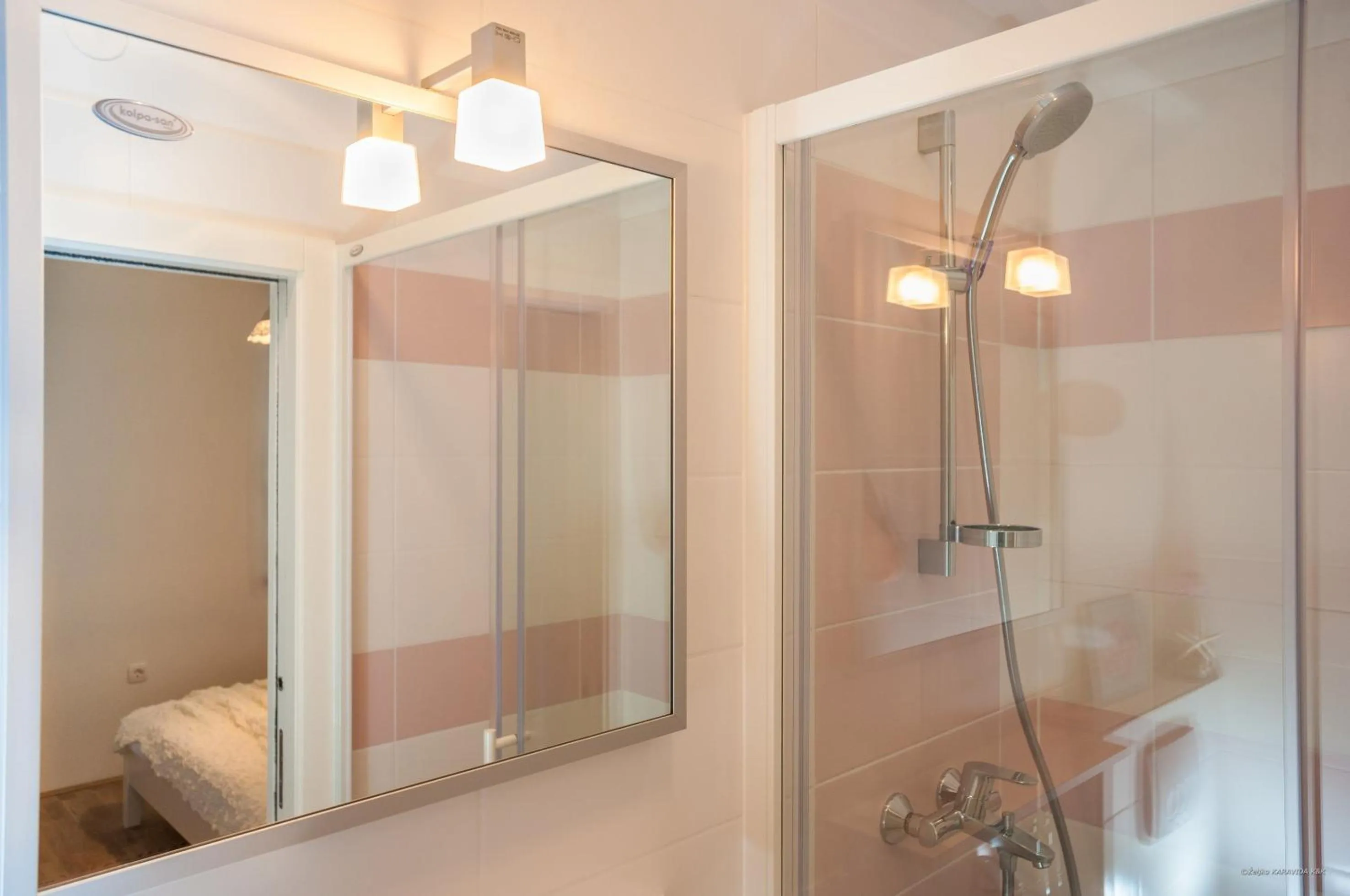 Bathroom in Aldo Apartments Center