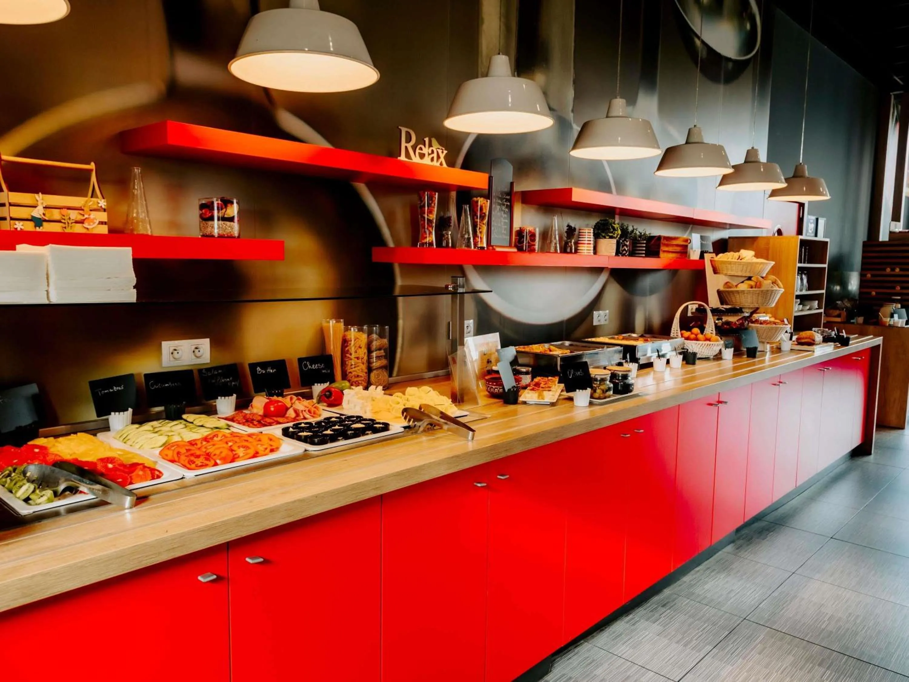 Breakfast in Ibis Sofia Airport Hotel