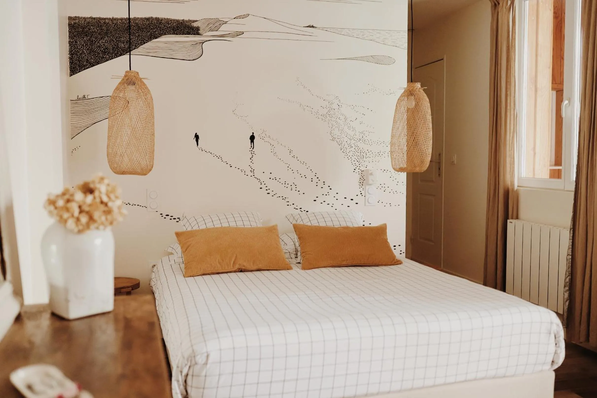 Bed in Hotel Home Arcachon